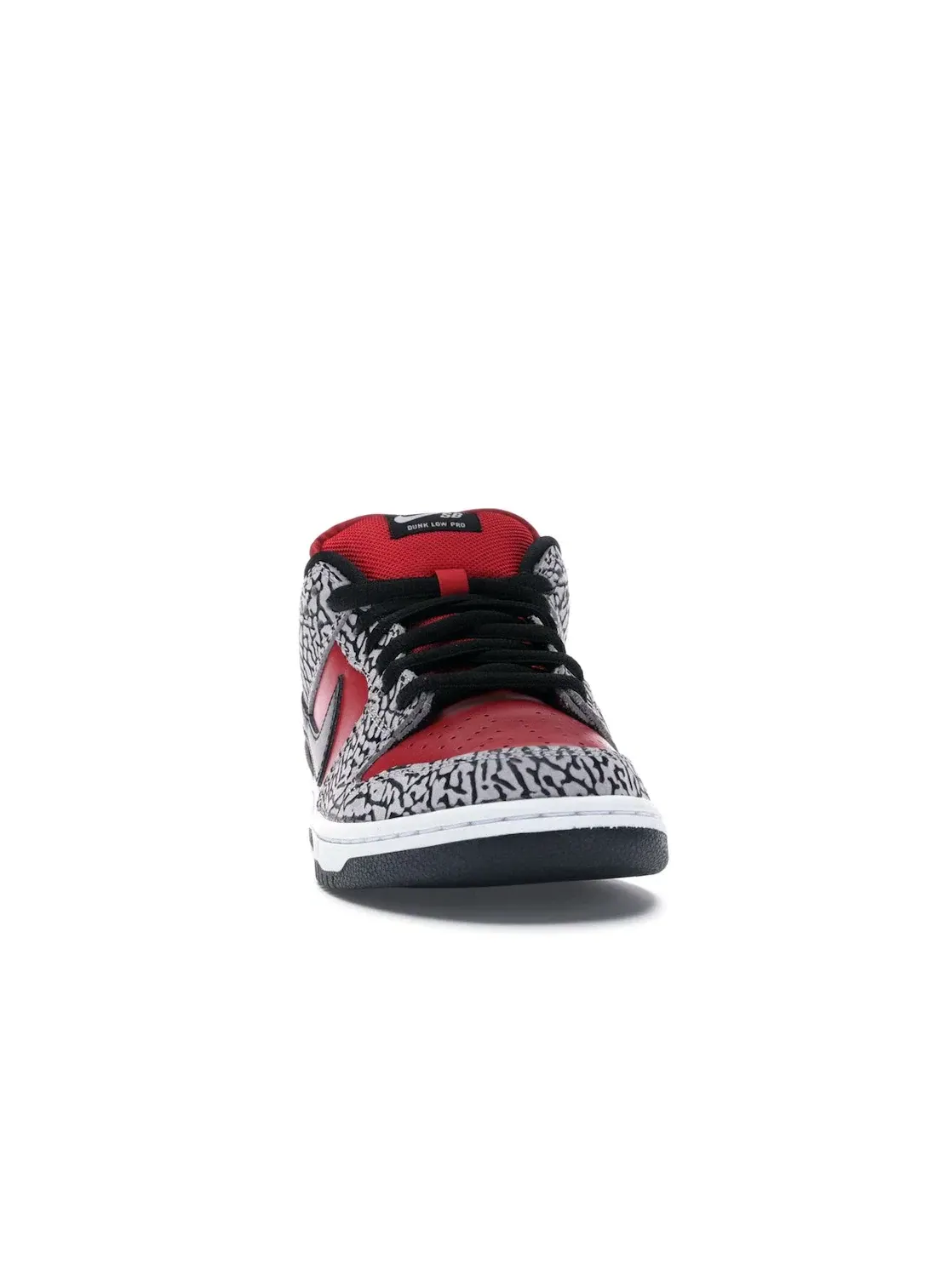 Мужские кроссовки с принтом Nike SB Dunk Low Nike — изображение 2 из 4, красный/серый-черный