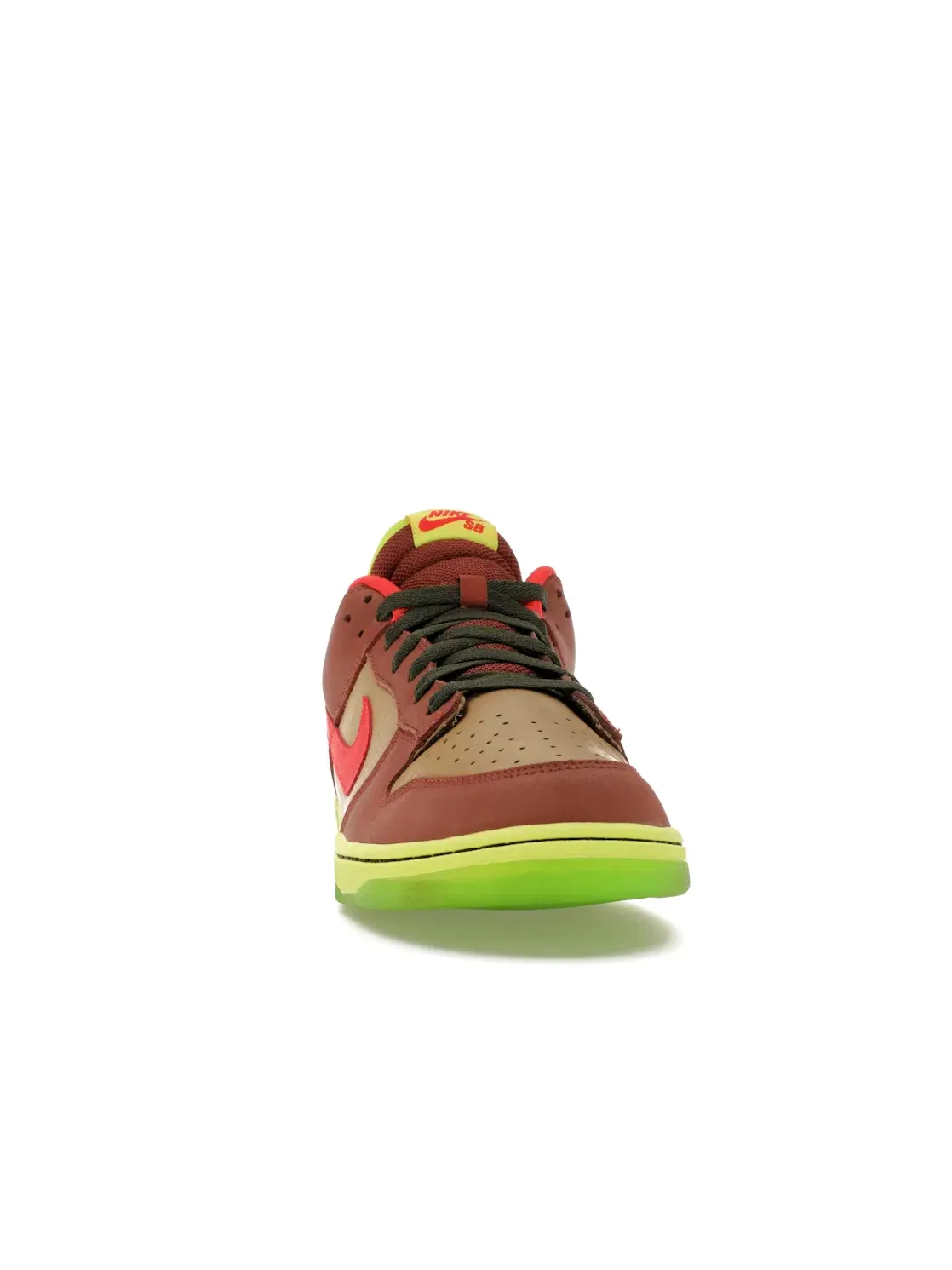 Мужские кроссовки Nike SB Dunk Low Toxic Sea Robbin — изображение 2 из 4, красный-коричневый