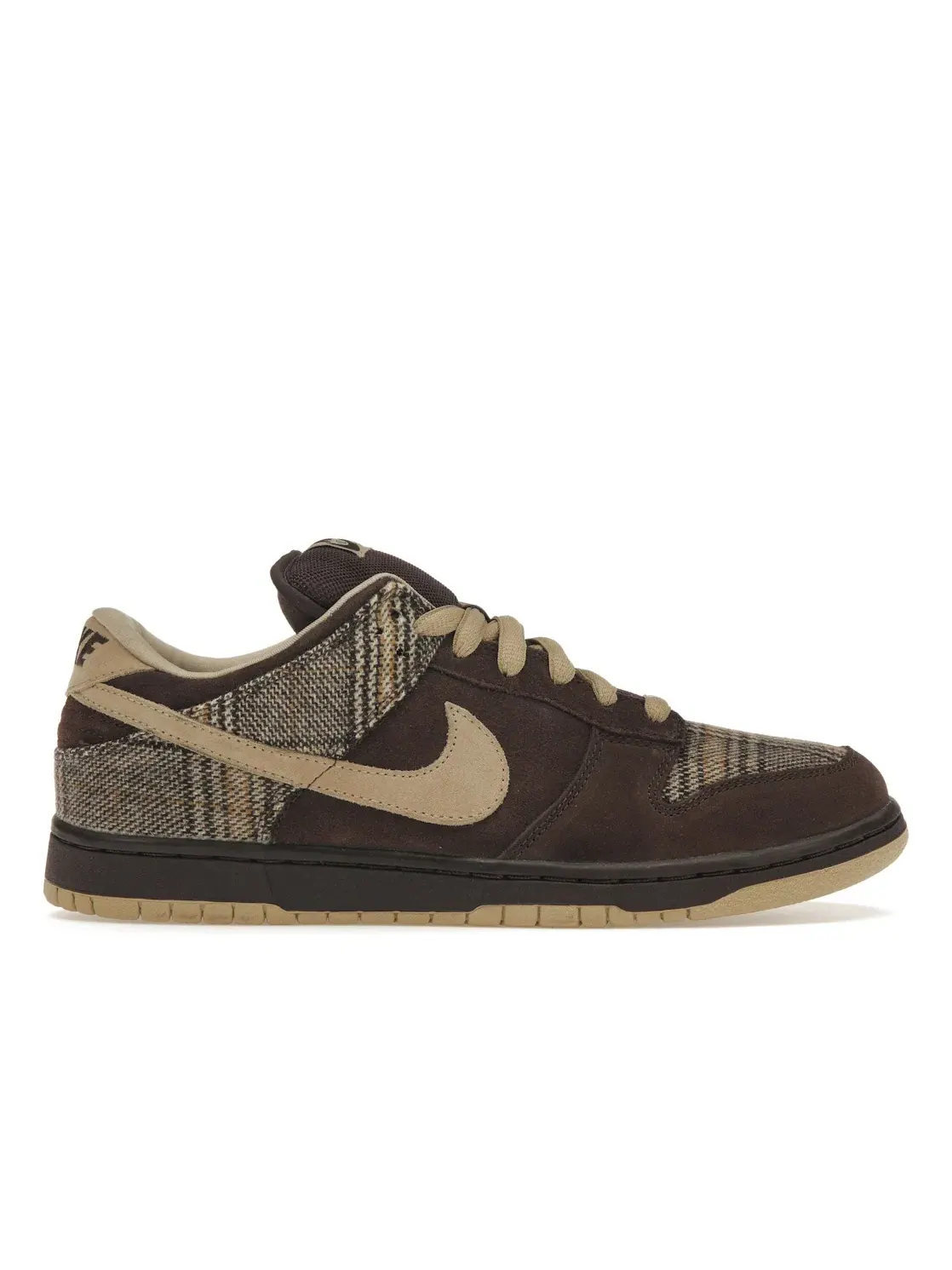 Мужские кроссовки с принтом Nike SB Dunk Low Nike — изображение 1 из 4, коричневый