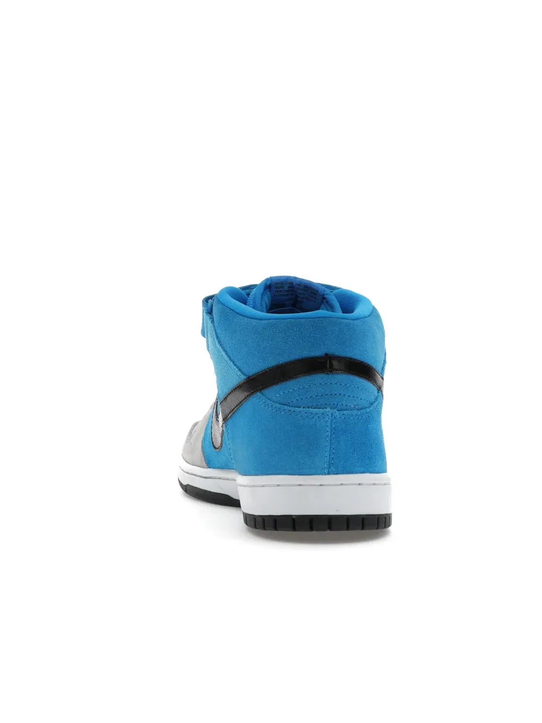 Мужские кроссовки для скейтбординга Nike SB Dunk Mid Nike — изображение 4 из 4, синий/черный-серый
