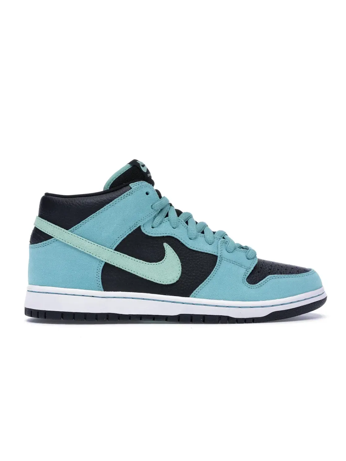 Мужские кроссовки для скейтбординга Nike SB Dunk Mid Nike — изображение 1 из 4, черный