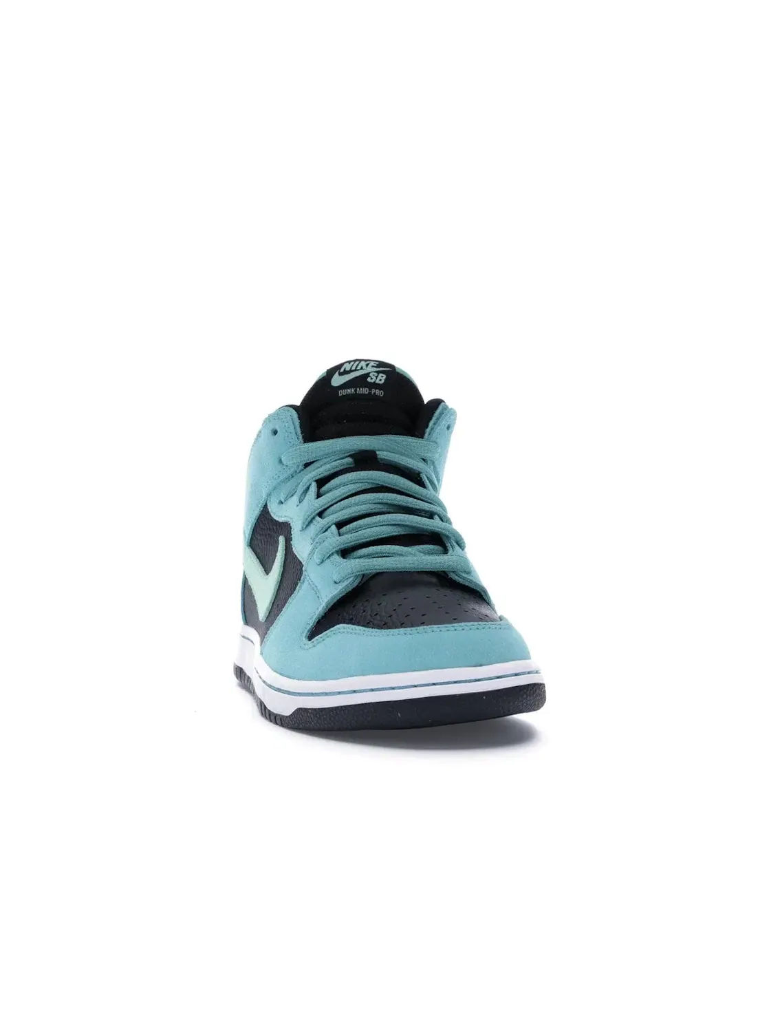Мужские кроссовки для скейтбординга Nike SB Dunk Mid Nike — изображение 2 из 4, черный