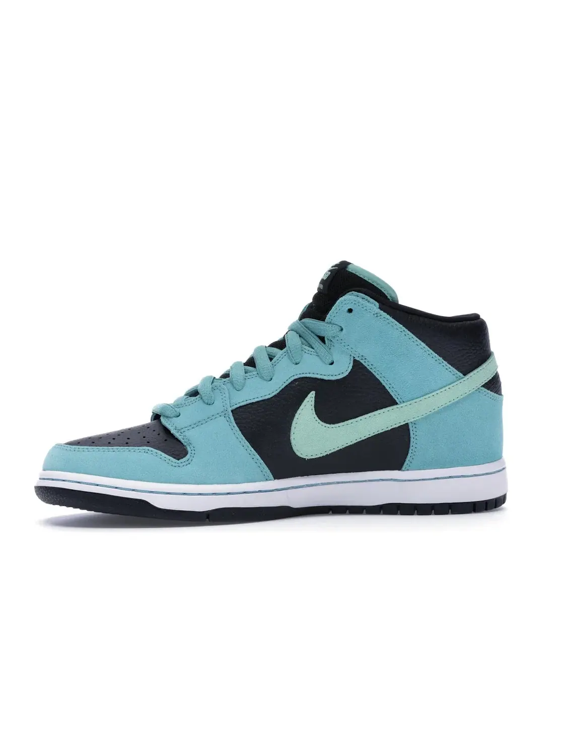 Мужские кроссовки для скейтбординга Nike SB Dunk Mid Nike — изображение 3 из 4, черный