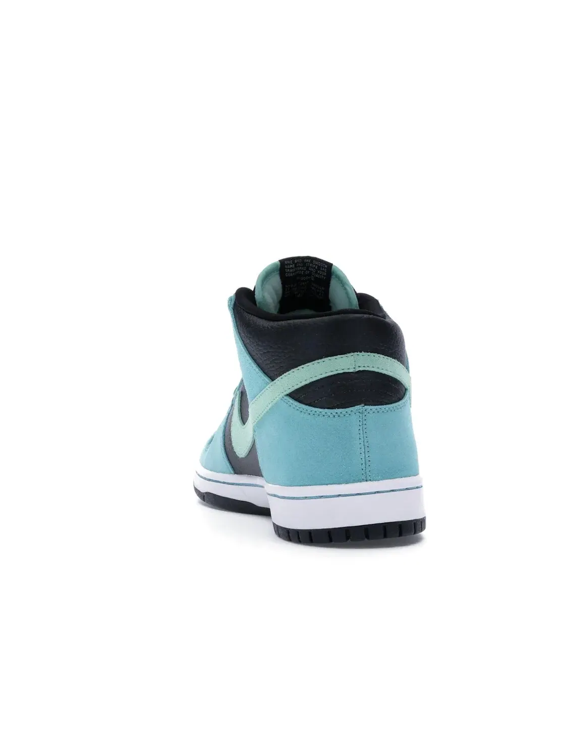 Мужские кроссовки для скейтбординга Nike SB Dunk Mid Nike — изображение 4 из 4, черный