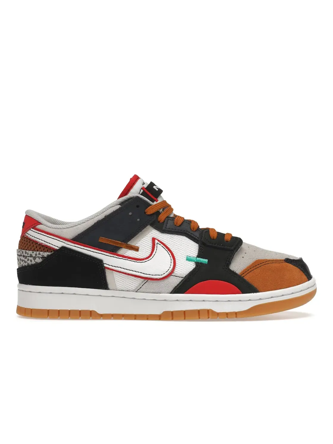 Мужские кроссовки с принтом Nike Dunk Low Scrap Nike — изображение 1 из 4