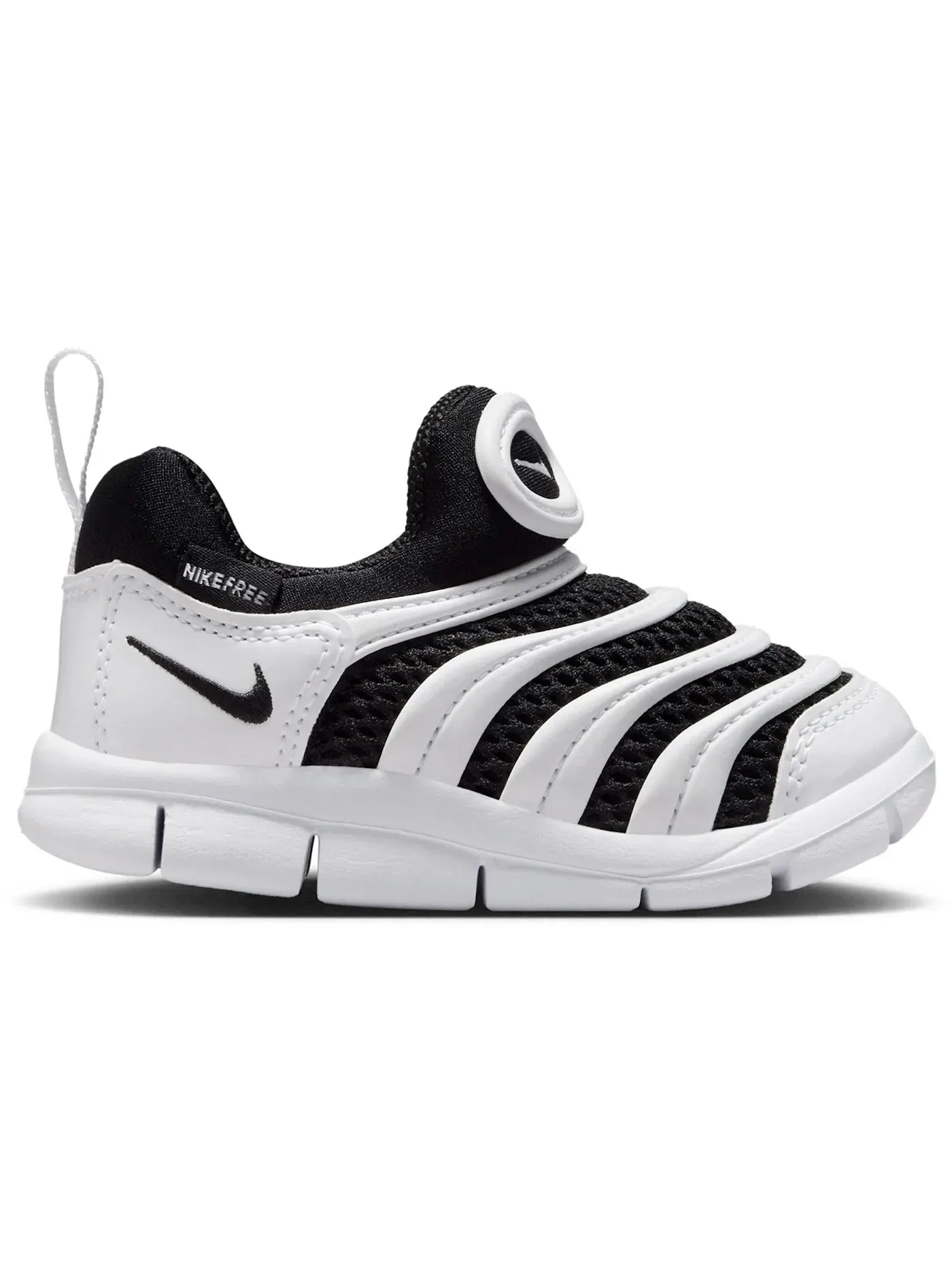 Детские кроссовки с удобной посадкой Nike Dynamo Free Nike — изображение 1 из 1, белый/черный