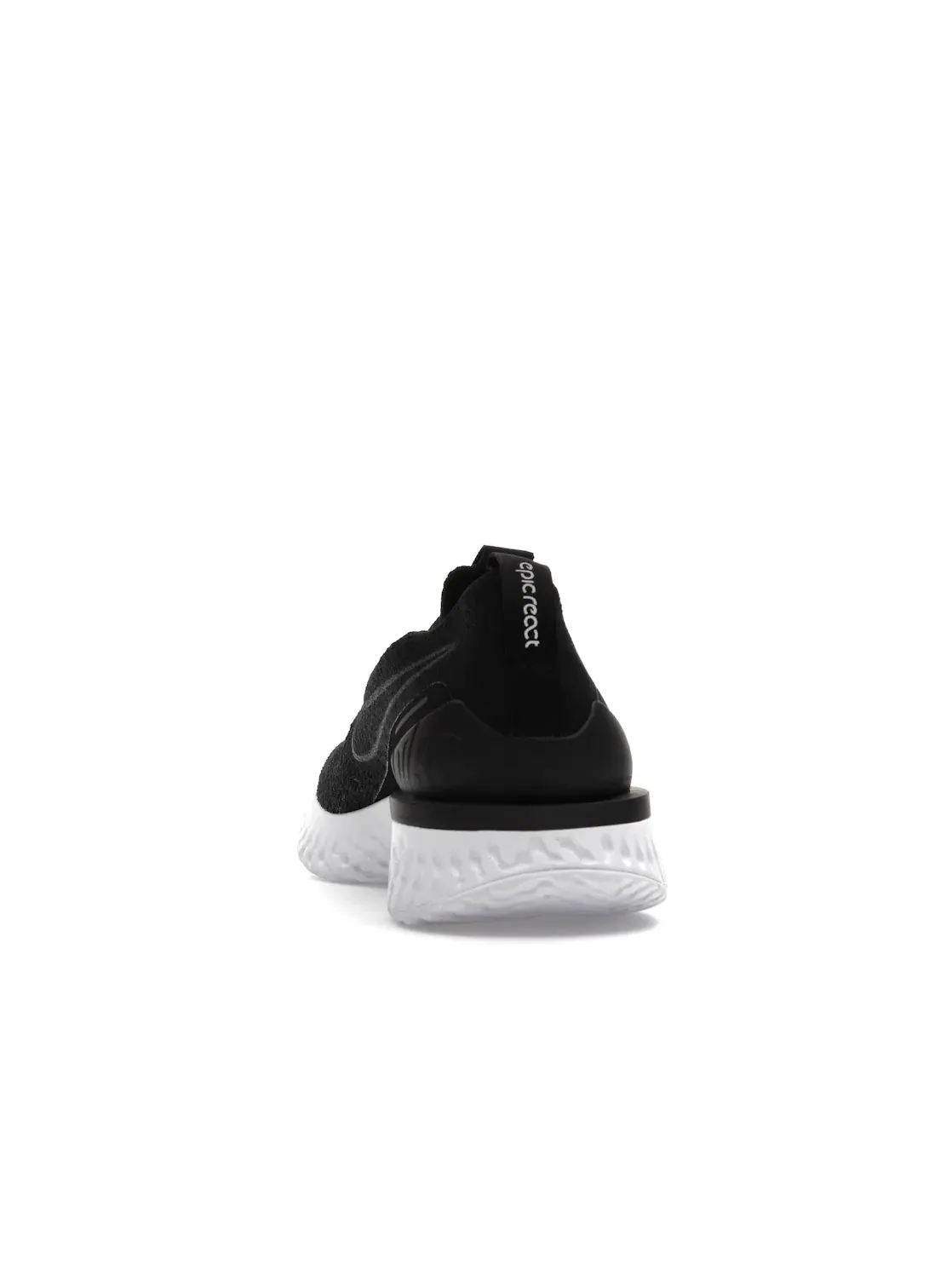 Женские кроссовки с носком-чулком Nike Epic Phantom React Flyknit — изображение 4 из 4, черный/черный-белый
