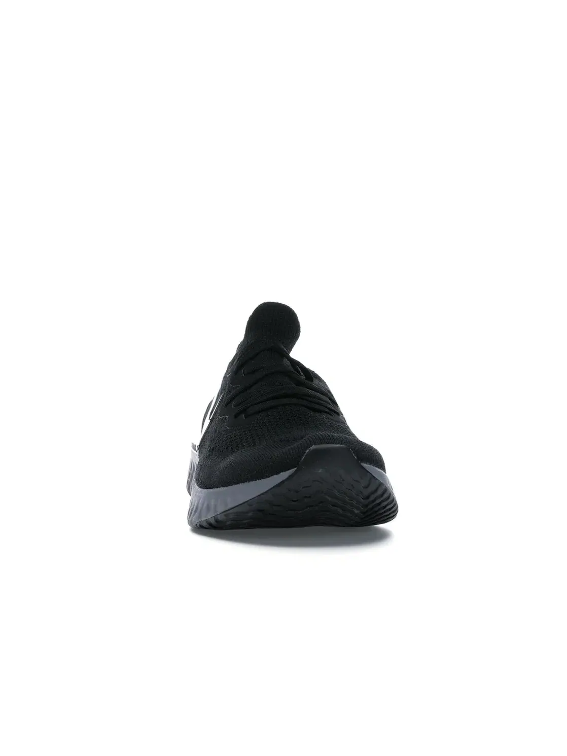 Мужские кроссовки с амортизацией Nike Epic React Flyknit 2 — изображение 2 из 4, черный/черный-белый