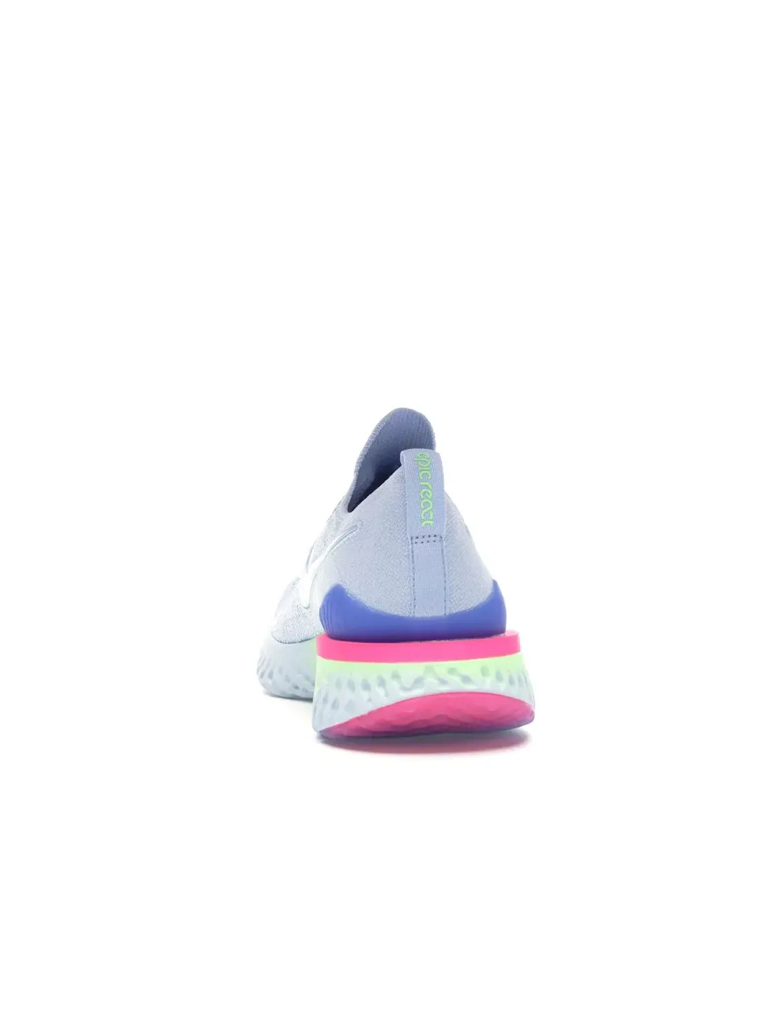 Мужские кроссовки для бега с технологией React Flyknit 2 Nike — изображение 4 из 4, синий розовый