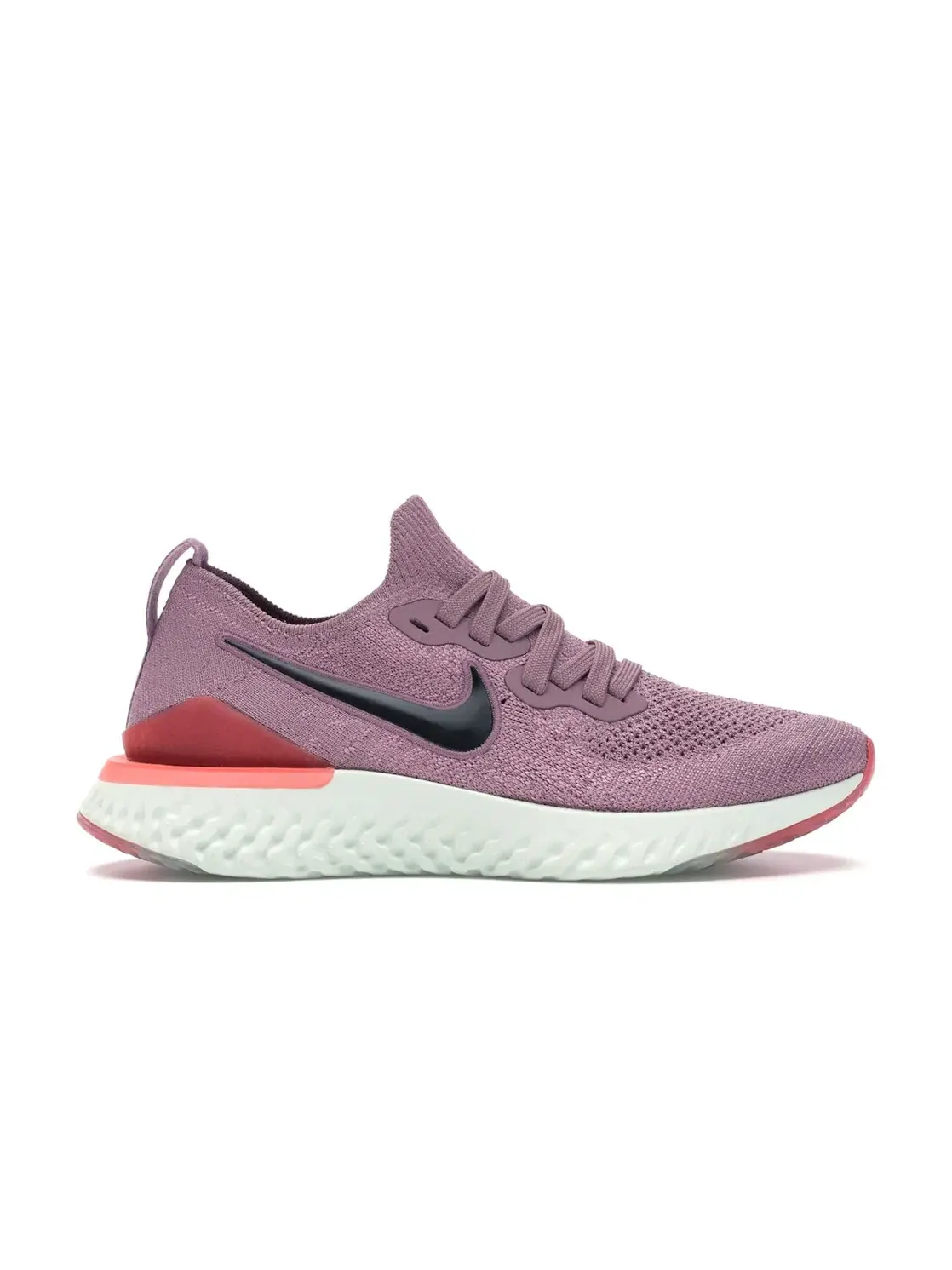 Женские кроссовки для бега с длинным рукавом Nike Epic React Flyknit 2 Nike — изображение 1 из 4, черный---серый