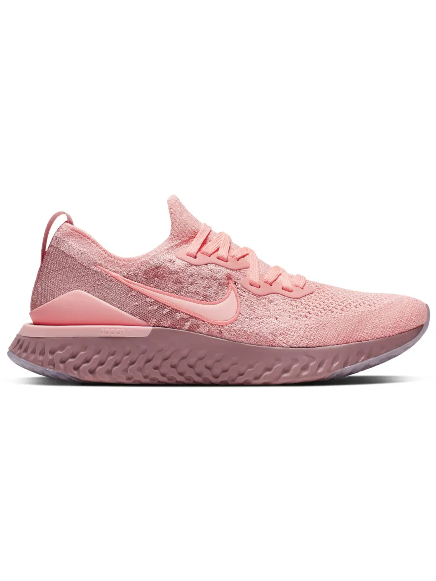 Женские кроссовки Lifestyle Nike Epic React Flyknit 2 — изображение 1 из 1, розовый/розовый-розовый
