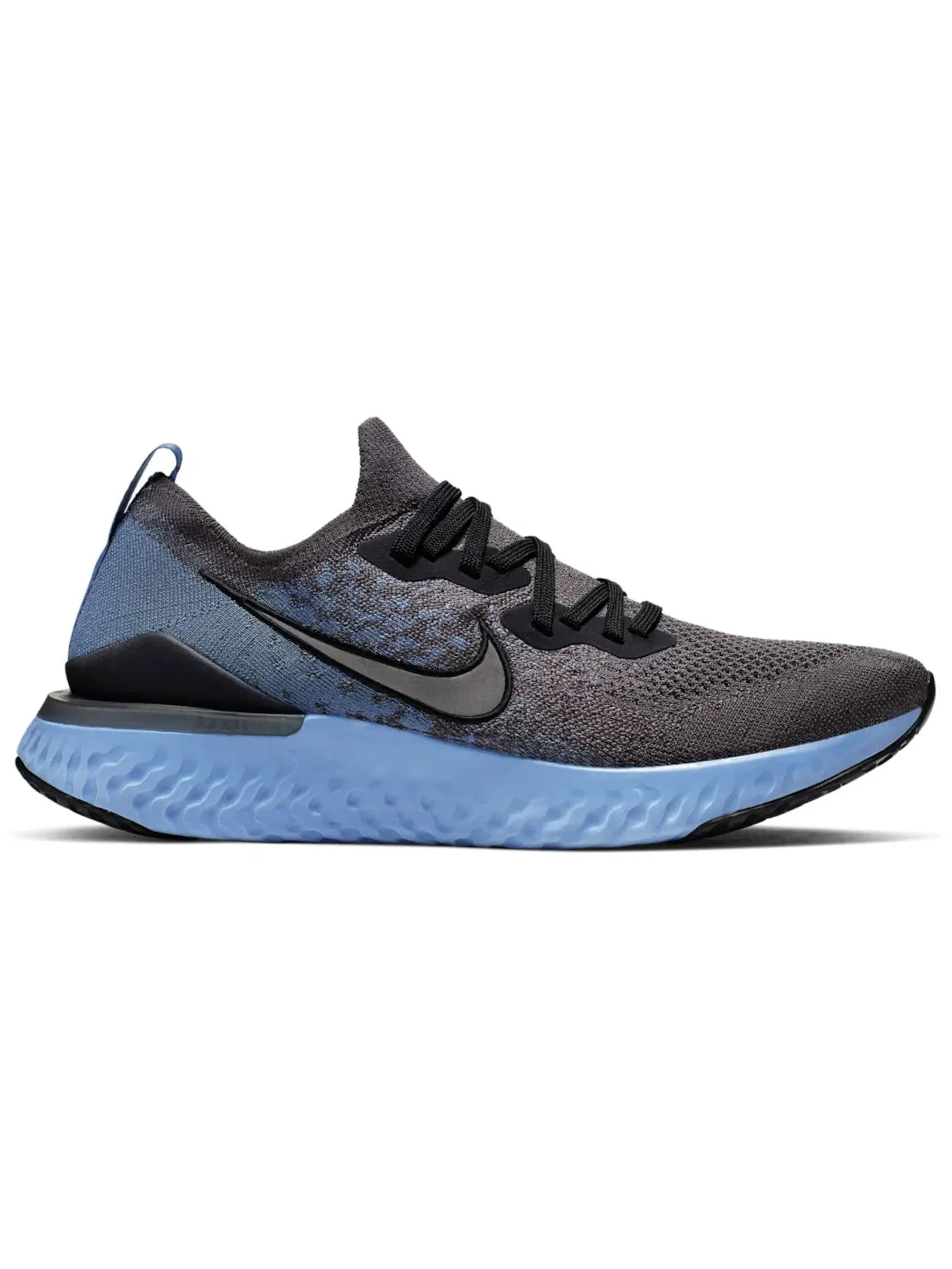 Мужские кроссовки Nike Epic React Flyknit 2 — изображение 1 из 1, серый черный