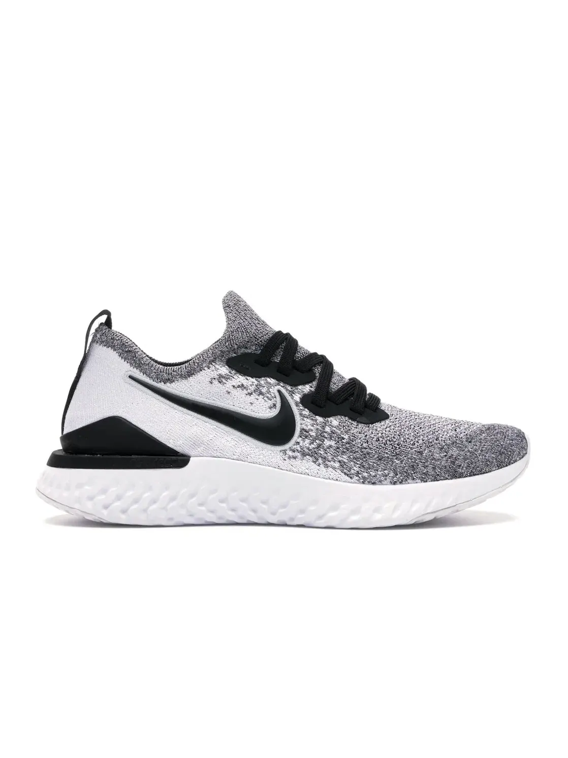 Женские кроссовки с технологией React Foam Nike Epic React Flyknit 2 — изображение 1 из 4, белый платиновый черный