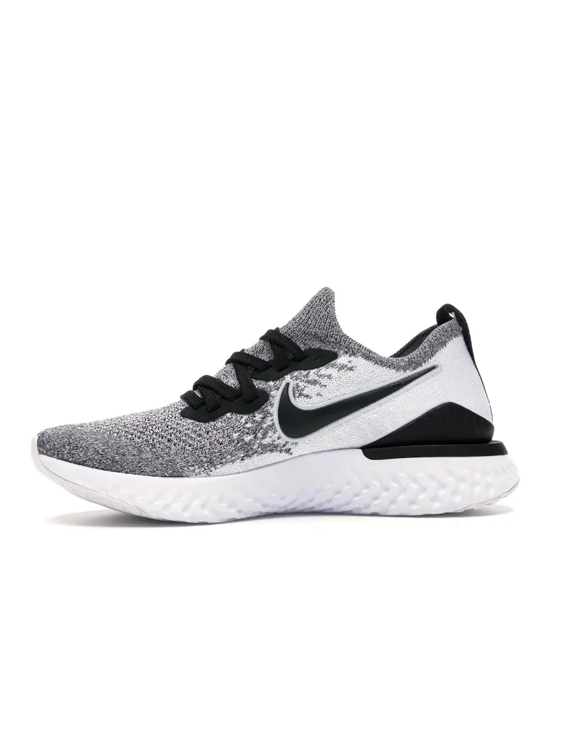 Женские кроссовки с технологией React Foam Nike Epic React Flyknit 2 — изображение 3 из 4, белый платиновый черный
