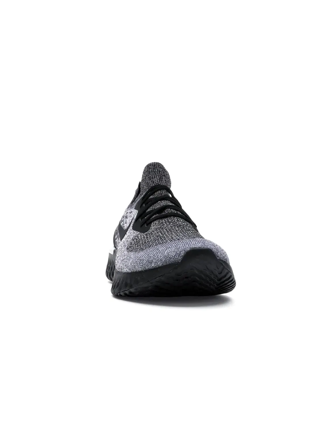 Мужские кроссовки беговые Nike Epic React Flyknit — изображение 2 из 4, черный/черный-белый