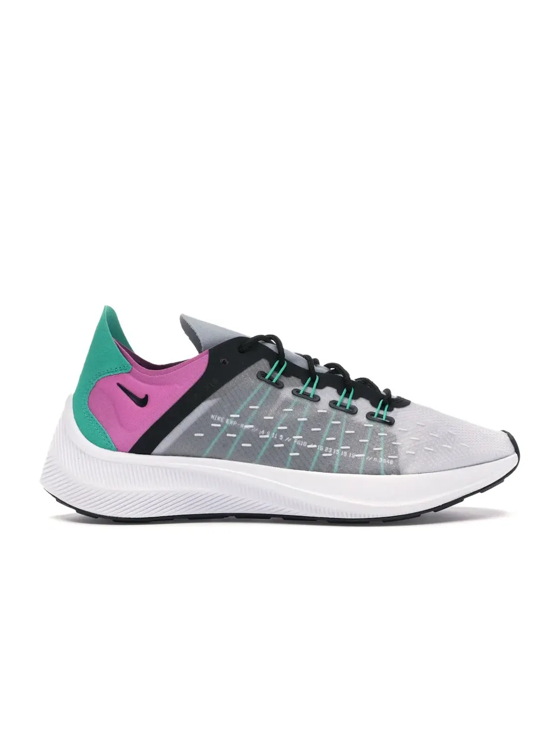 Женские кроссовки Lifestyle Nike EXP-X14 — изображение 1 из 4, серый прозрачный черный