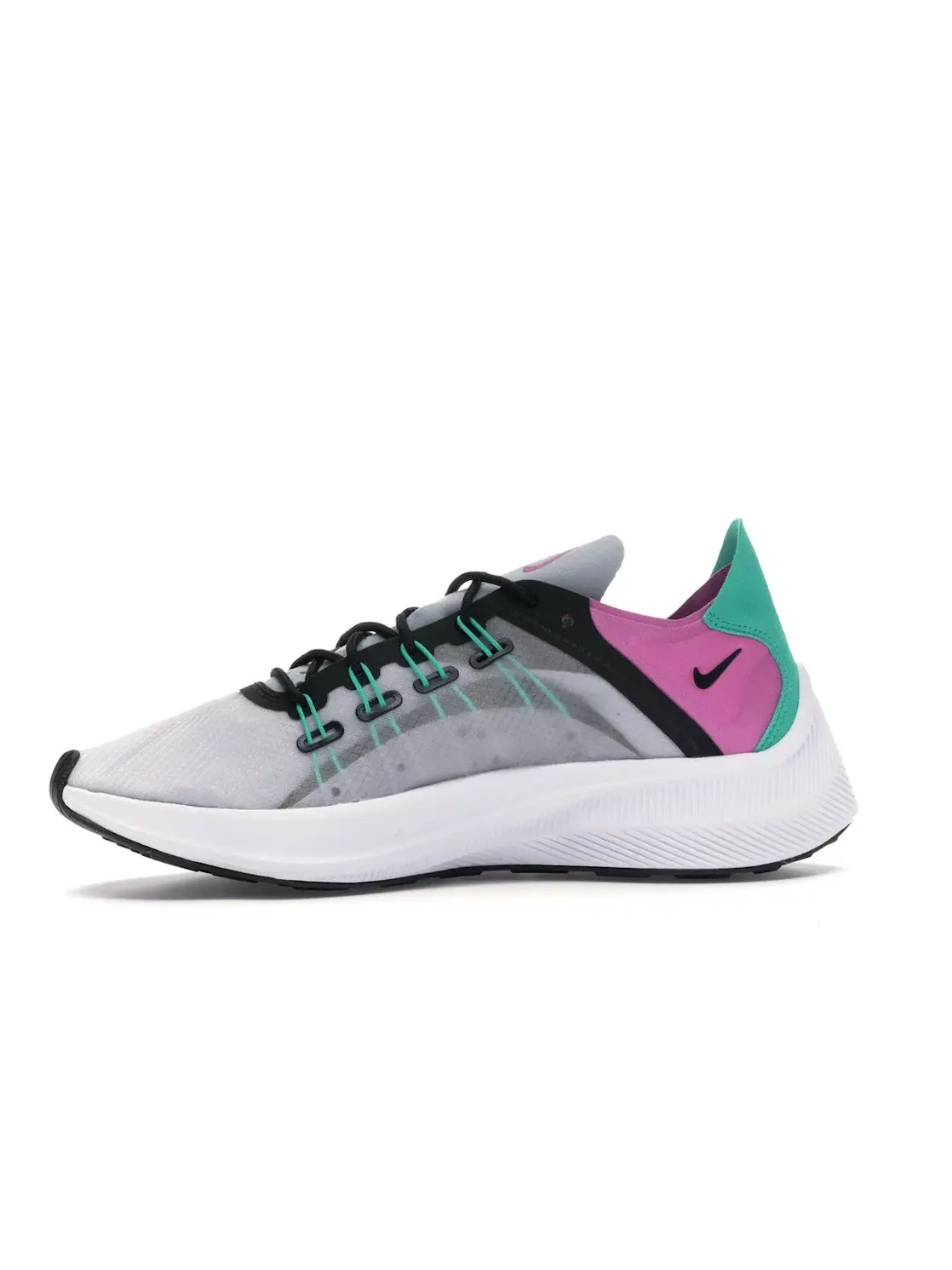 Женские кроссовки Lifestyle Nike EXP-X14 — изображение 3 из 4, серый прозрачный черный