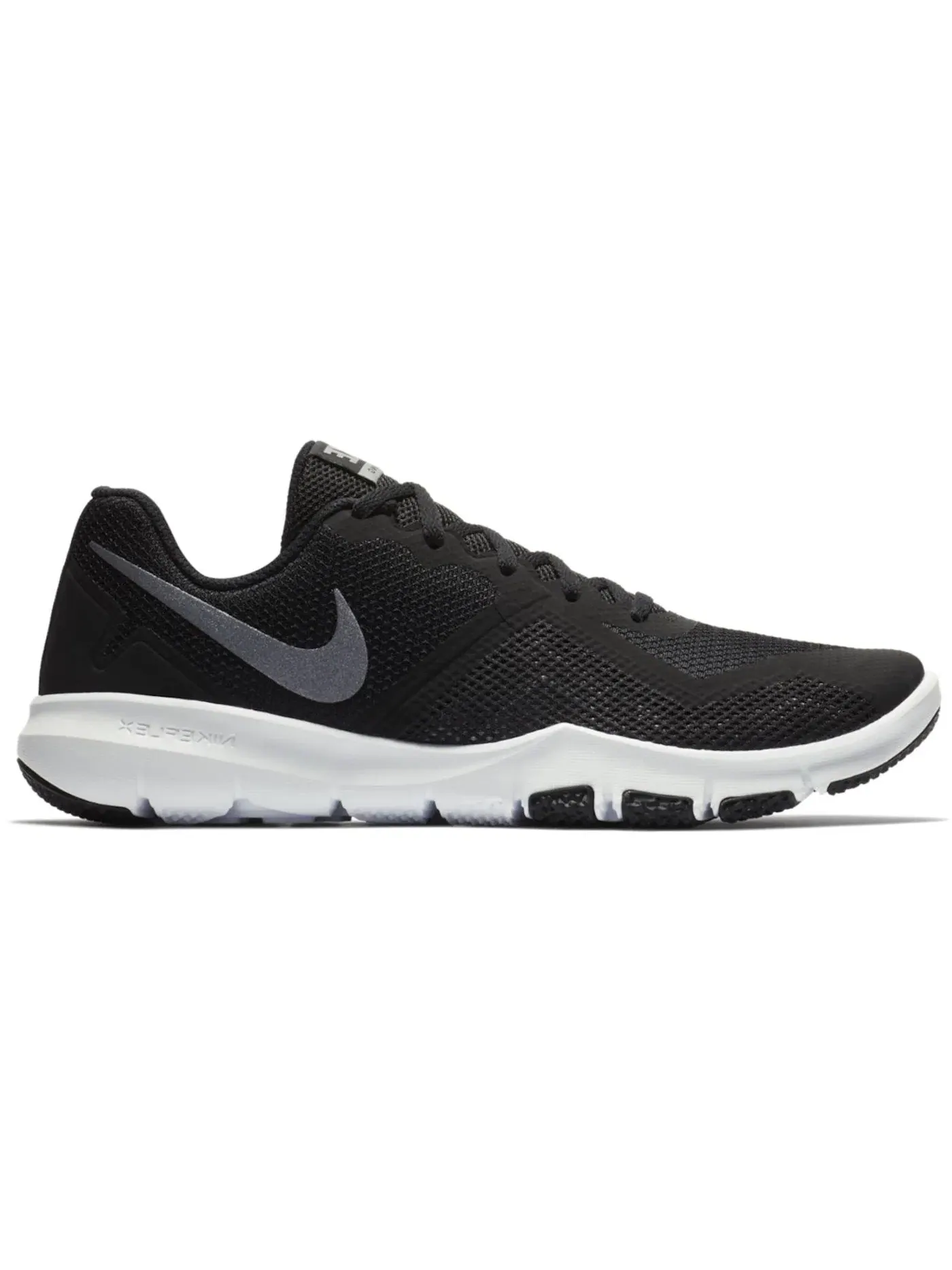 Мужские кроссовки Lifestyle Nike Flex Control 2 — изображение 1 из 1, черный/металлик серый