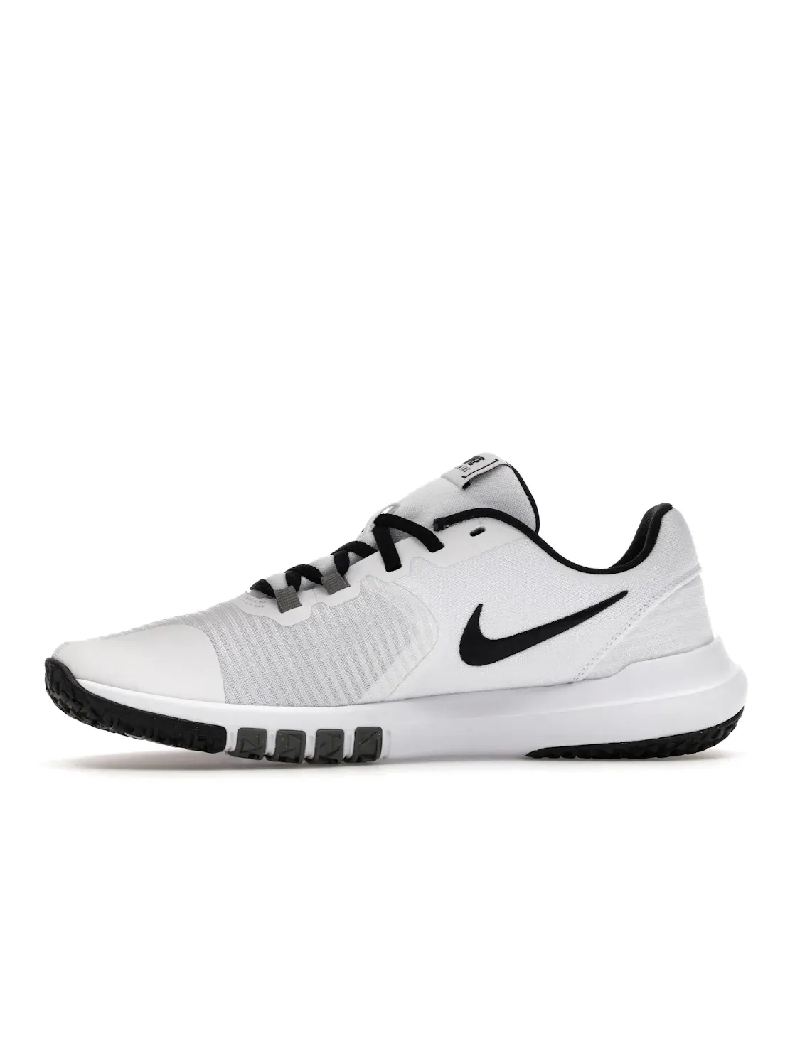 Мужские кроссовки для повседневной носки Nike Flex Control 4 Nike — изображение 3 из 4, белый серый черный
