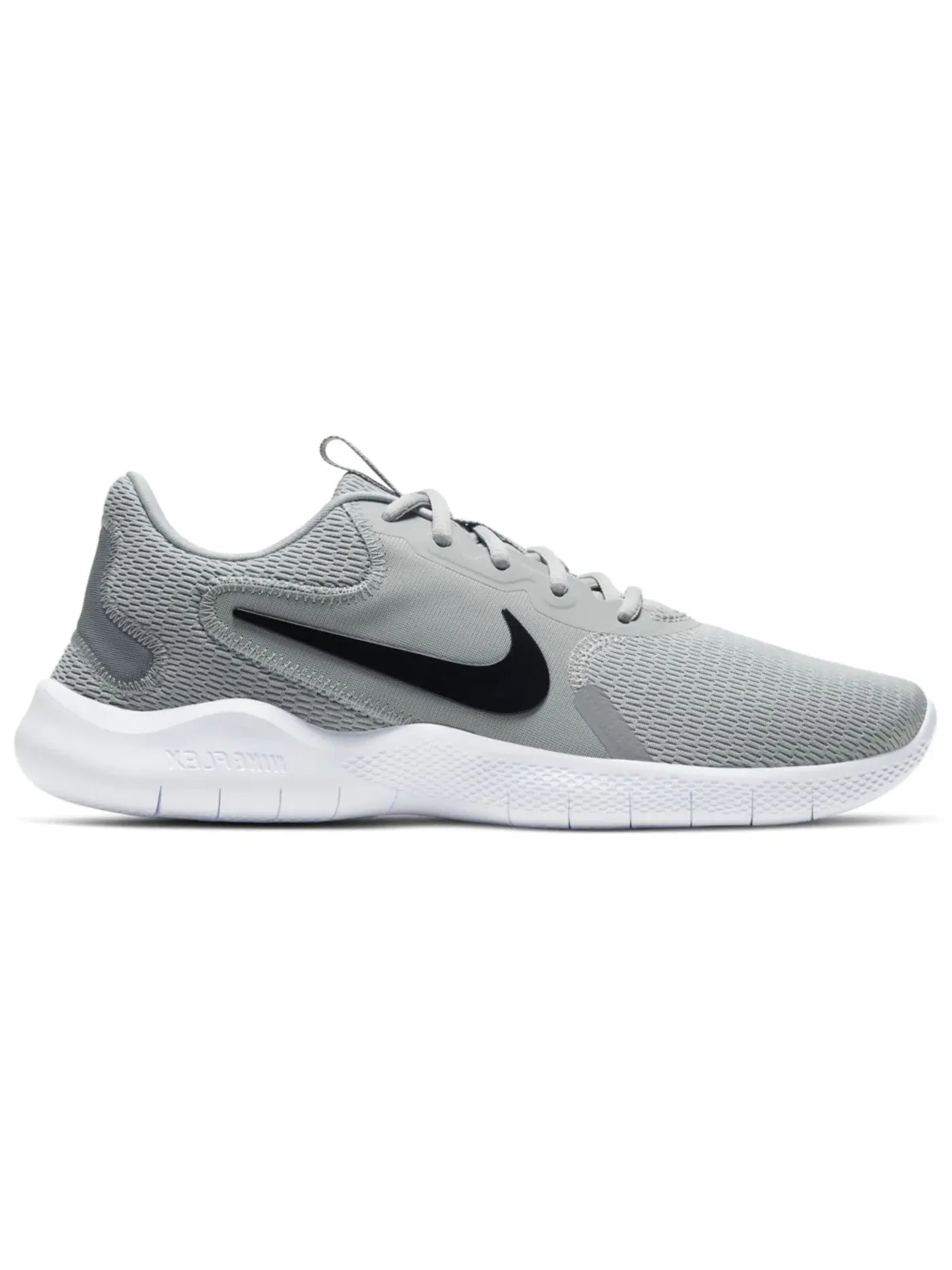 Мужские кроссовки с сетчатым верхом Nike Flex Experience RN 9 — изображение 1 из 1, светлый серый/черный