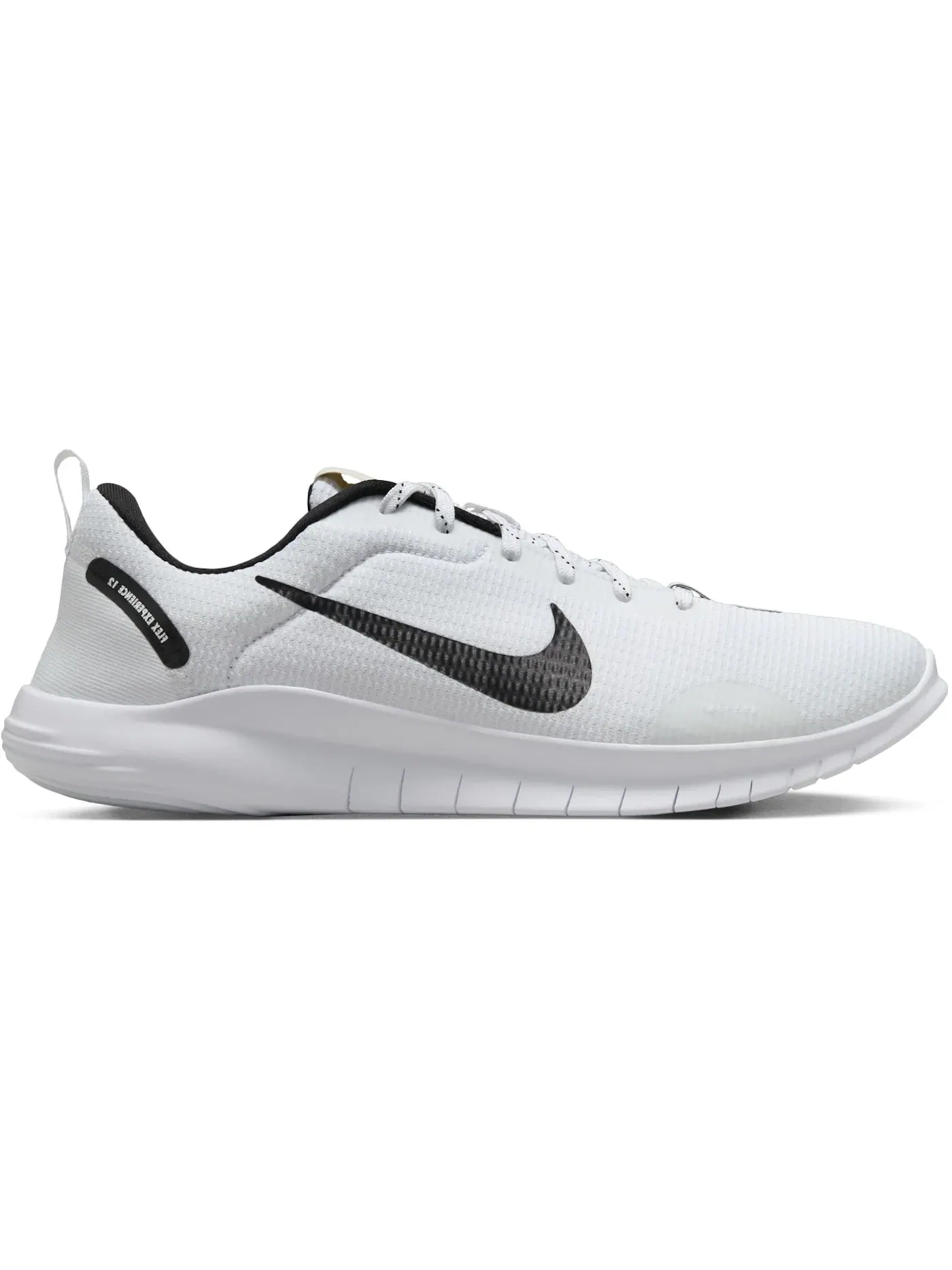 Мужские кроссовки с сетчатым верхом Nike Flex Experience Run 12 — изображение 1 из 1, белый/белый/черный