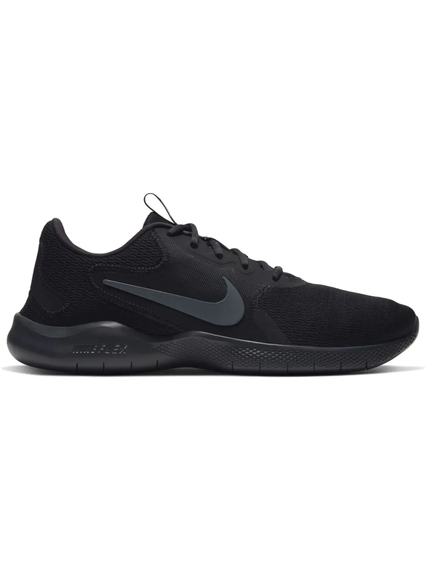 Мужские кроссовки lifestyle Nike Flex Experience Run 9 — изображение 1 из 1, черный/темный серый