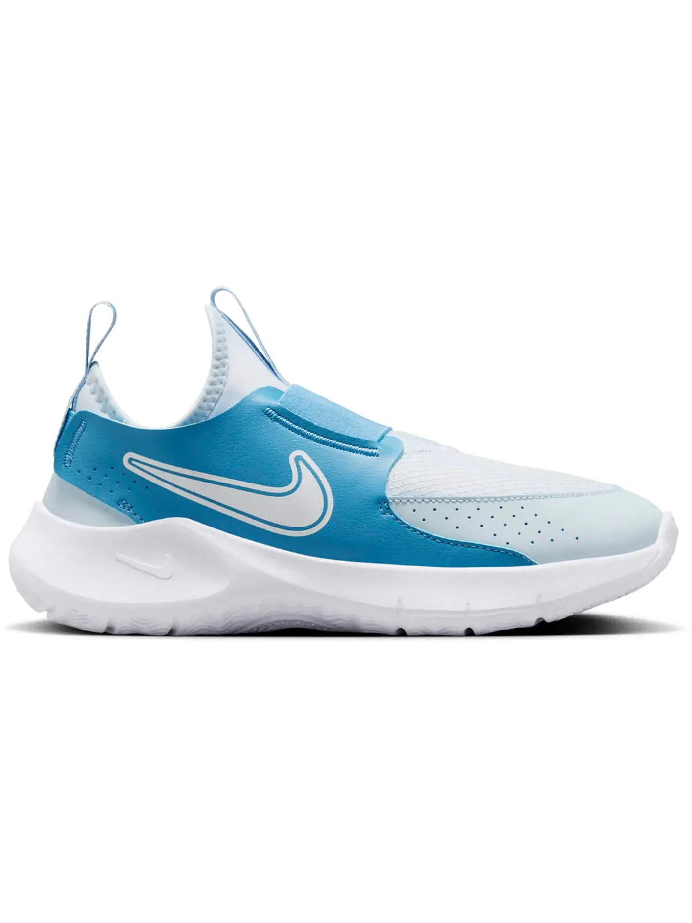 Детские кроссовки с длинным шнурком Nike Flex Runner 3 Nike — изображение 1 из 1, синий/синий/белый