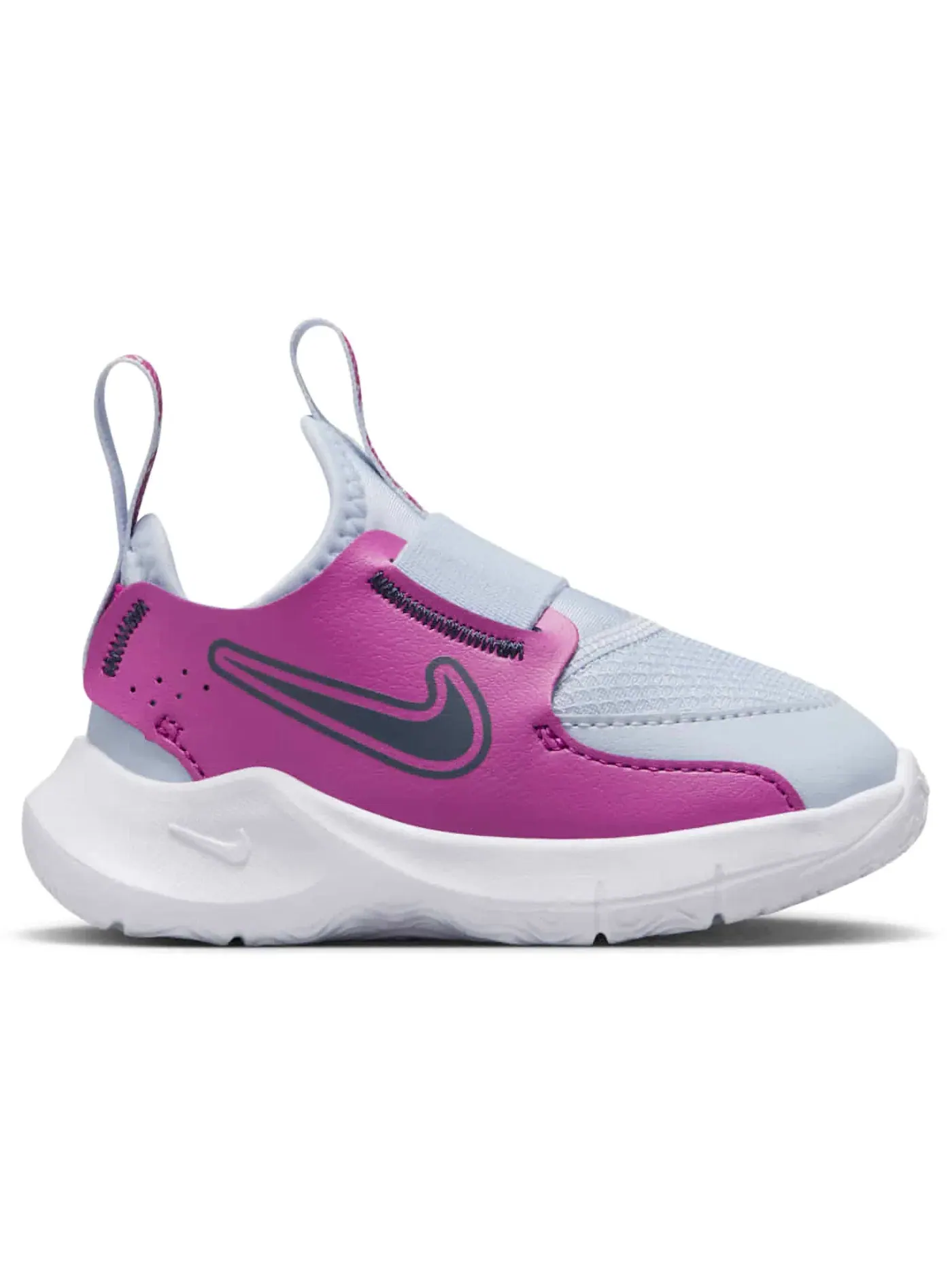 Детские кроссовки Lifestyle Nike Flex Runner 3 — изображение 1 из 1, серый белый синий
