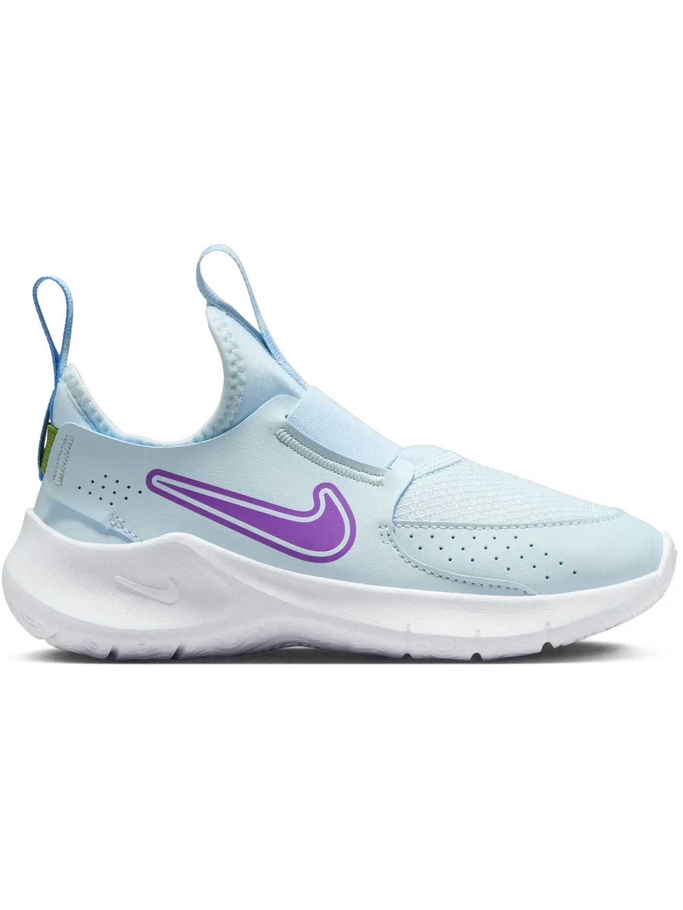 Детские кроссовки с шнуровкой Nike Flex Runner 3 Nike — изображение 1 из 1, синий/синий//фиолетовый