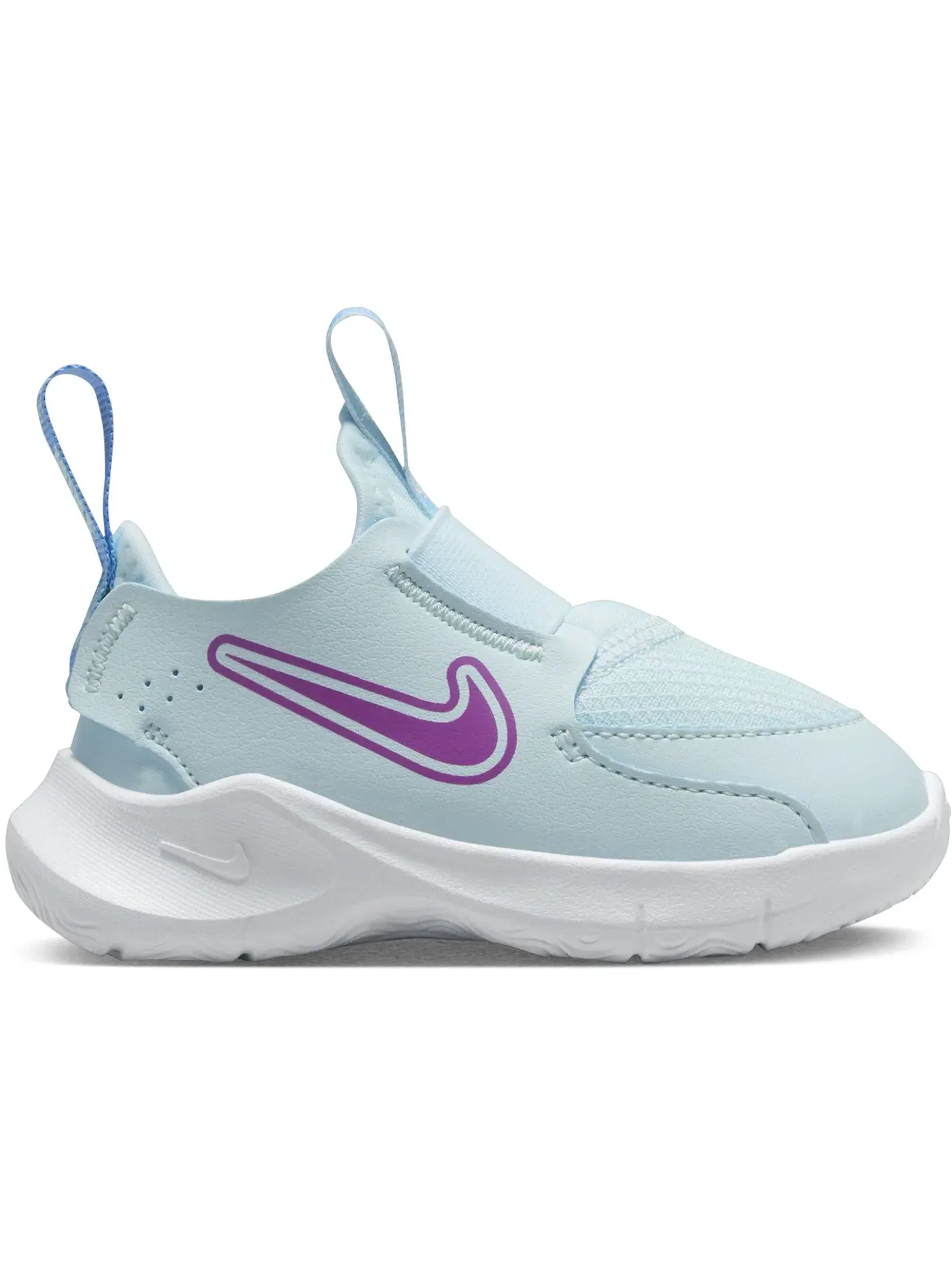 Детские кроссовки с удобной шнуровкой Nike Flex Runner 3 — изображение 1 из 1, синий/синий//фиолетовый