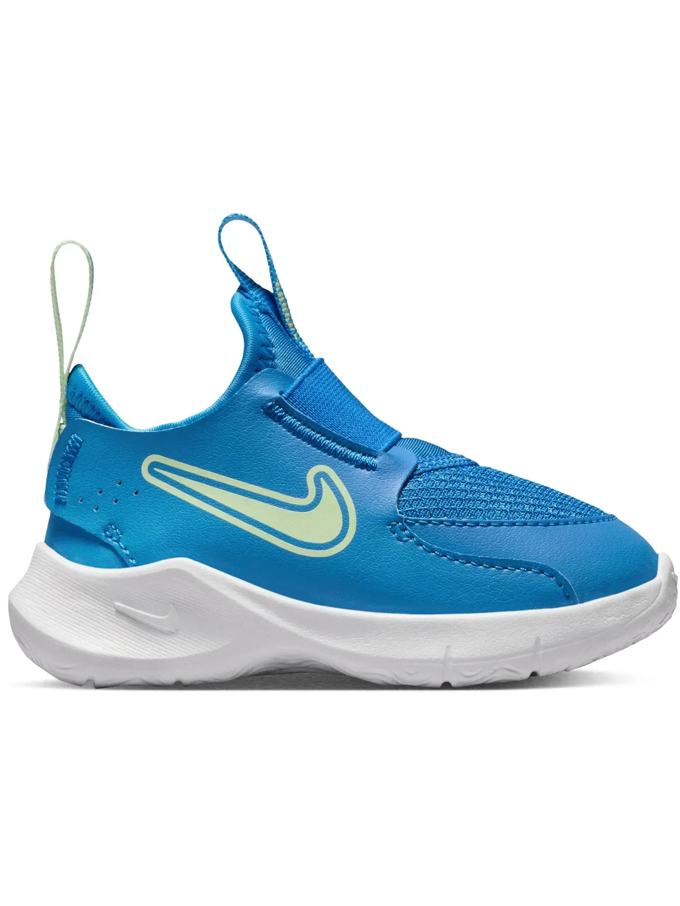 Детские кроссовки с шнуровкой Nike Flex Runner 3 Nike — изображение 1 из 1, синий зеленый