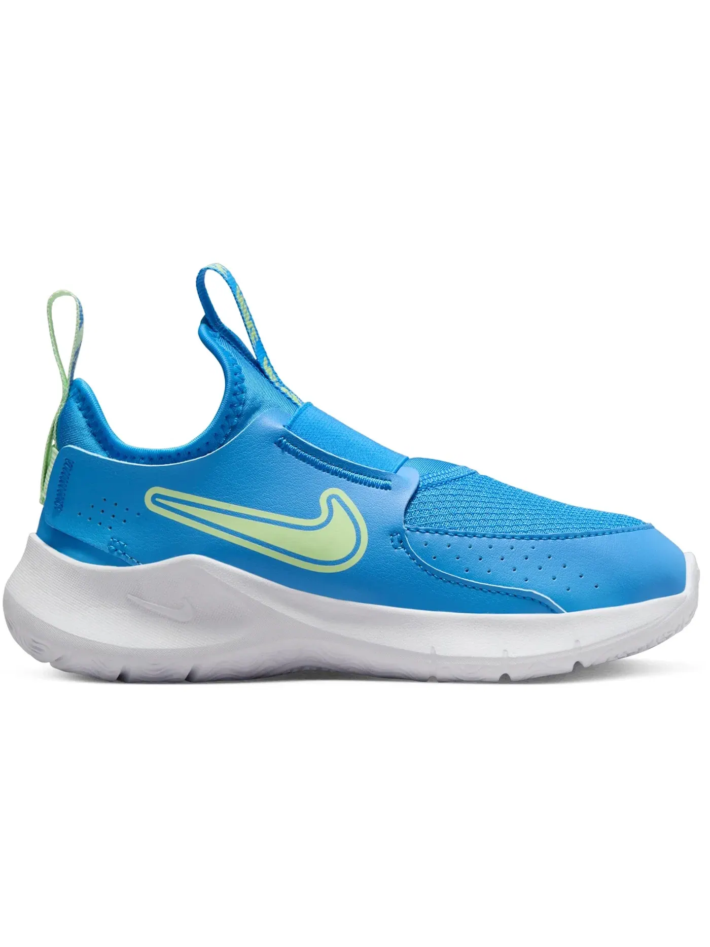 Детские кроссовки с шнуровкой Nike Flex Runner 3 Nike — изображение 1 из 1, синий зеленый