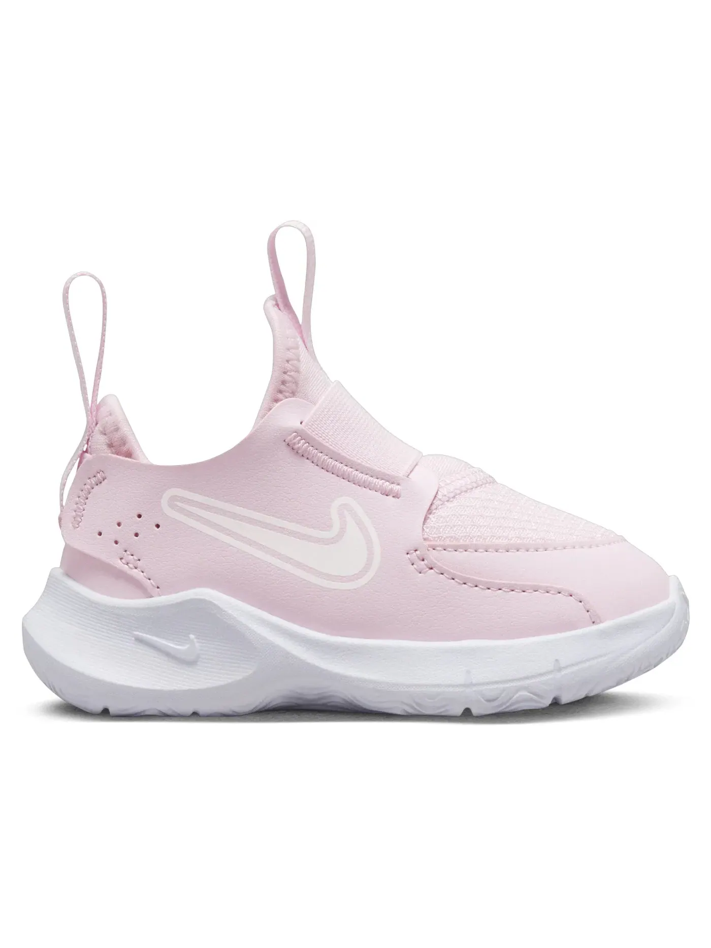 Детские кроссовки с шнуровкой Nike Flex Runner 3 Nike — изображение 1 из 1, розовый белый