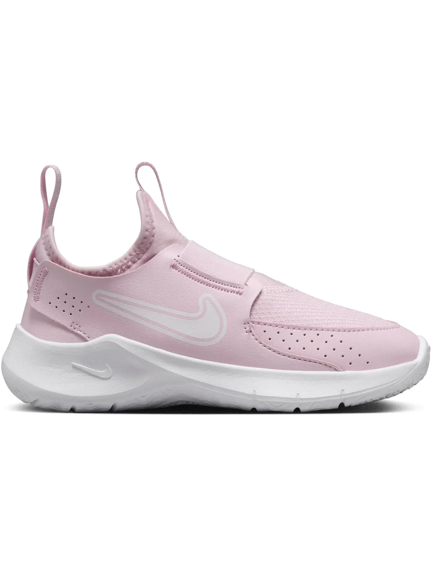 Детские кроссовки с удобной посадкой Nike Flex Runner 3 Nike — изображение 1 из 1, розовый/белый