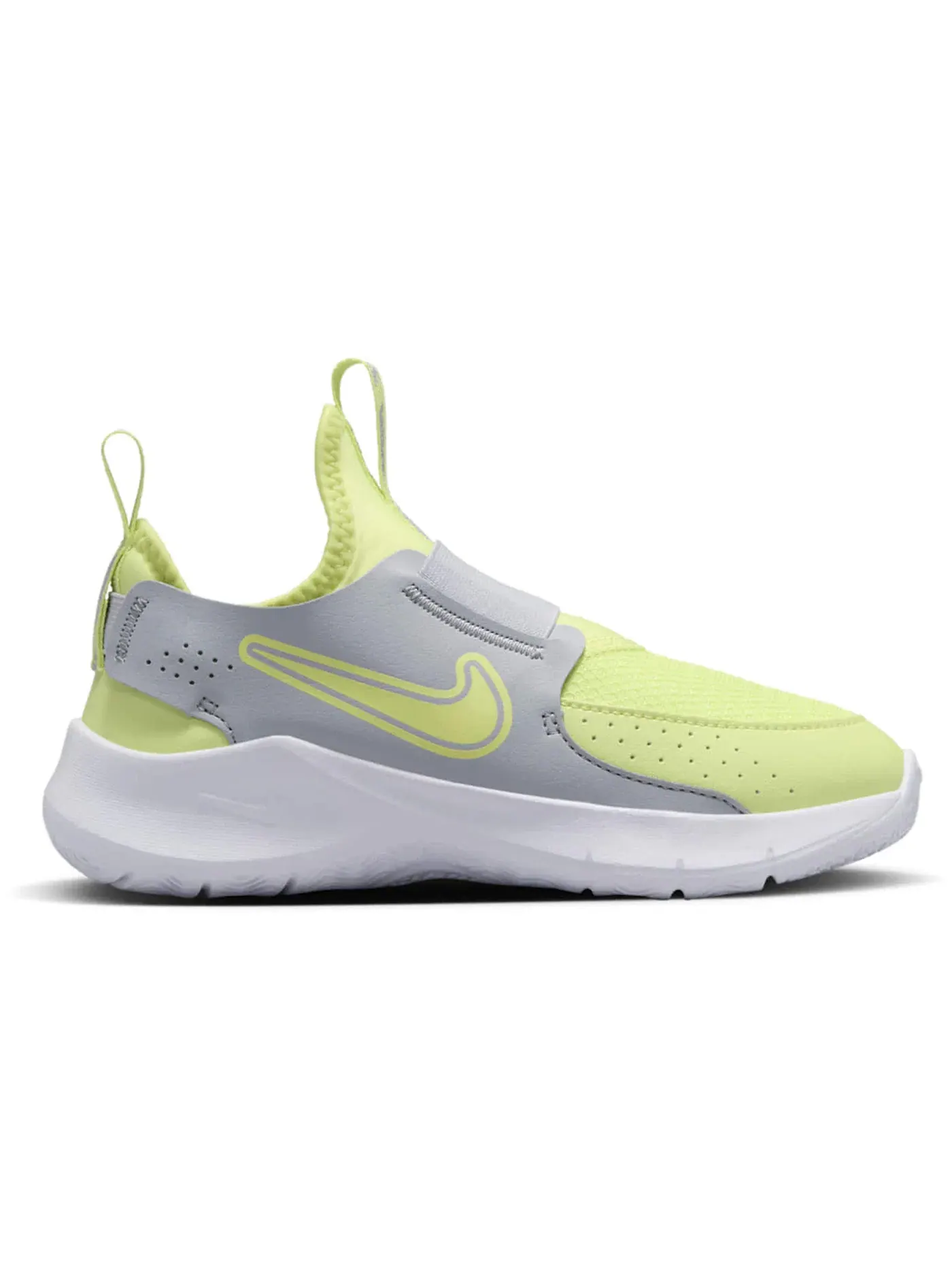 Детские кроссовки с шнурками Nike Flex Runner 3 Nike — изображение 1 из 1, белый/белый/светлый