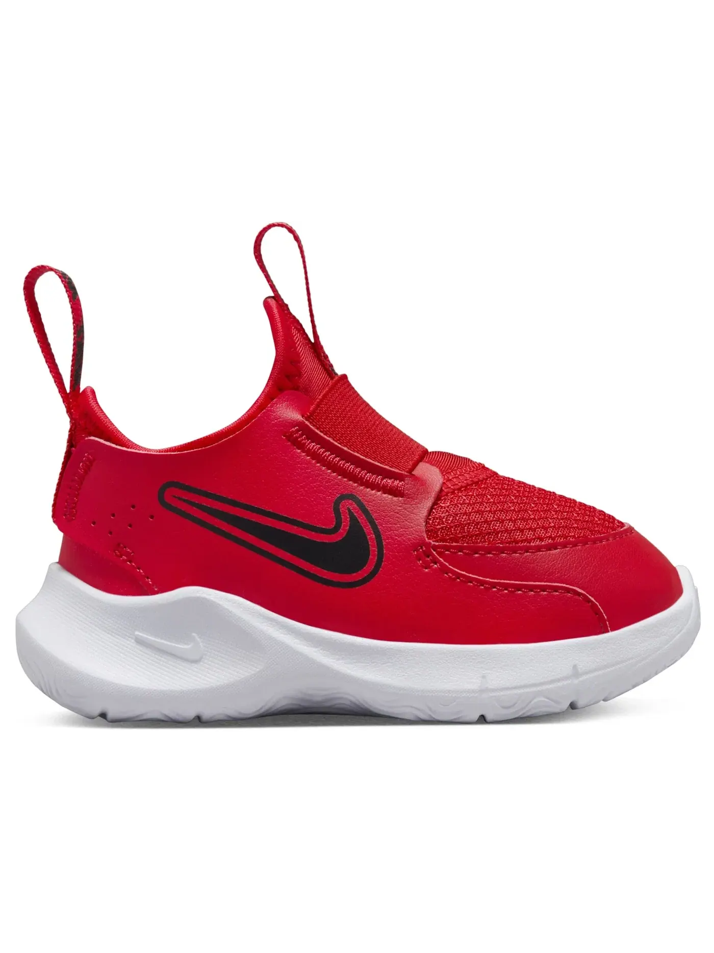 Детские кроссовки с шнуровкой Nike Flex Runner 3 Nike — изображение 1 из 1, красный/черный