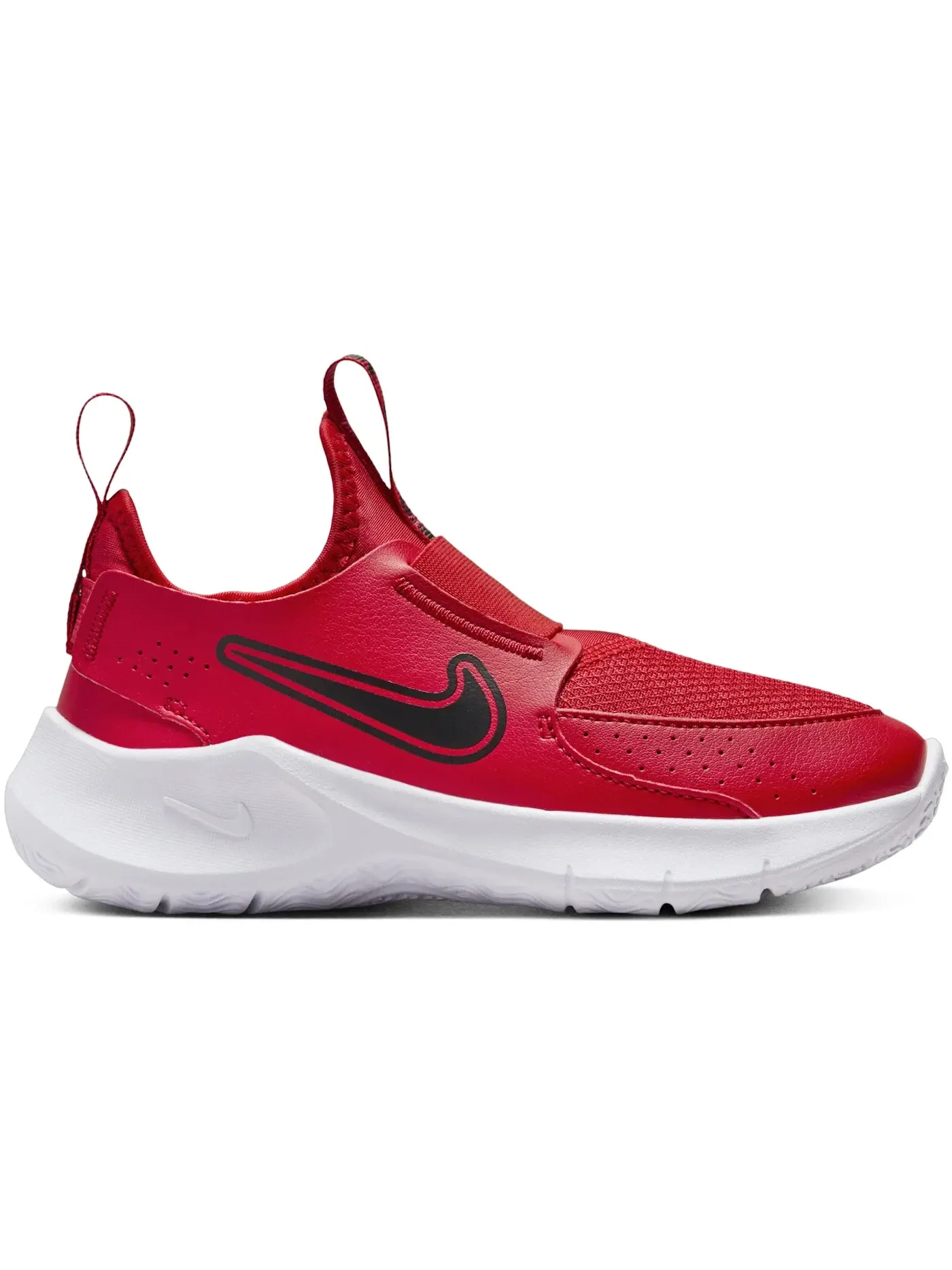 Детские кроссовки без шнурков Nike Flex Runner 3 Nike — изображение 1 из 1, красный/черный