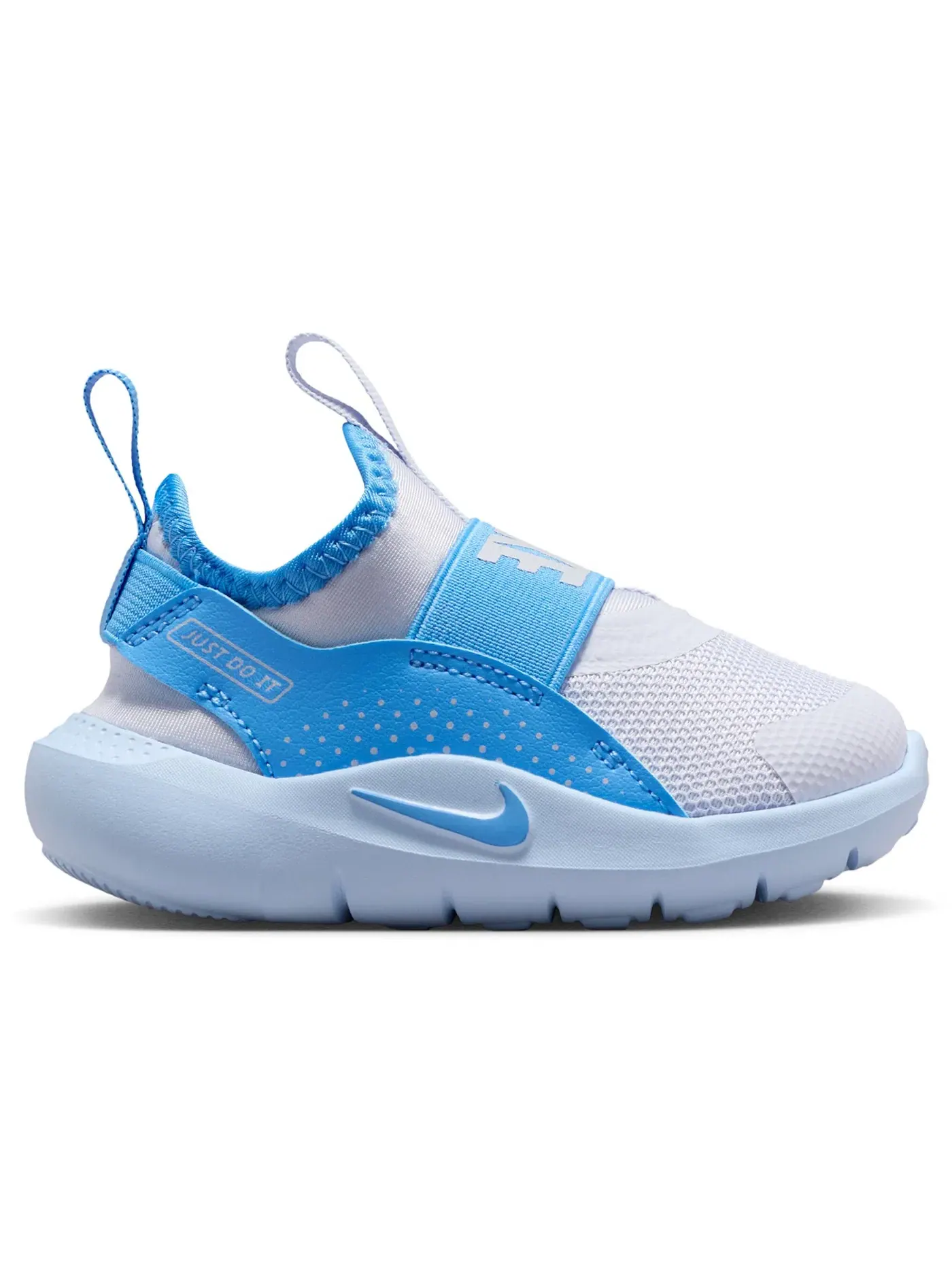 Детские кроссовки с застежкой-липучкой Nike Flex Runner 4 — изображение 1 из 1, серый синий синий
