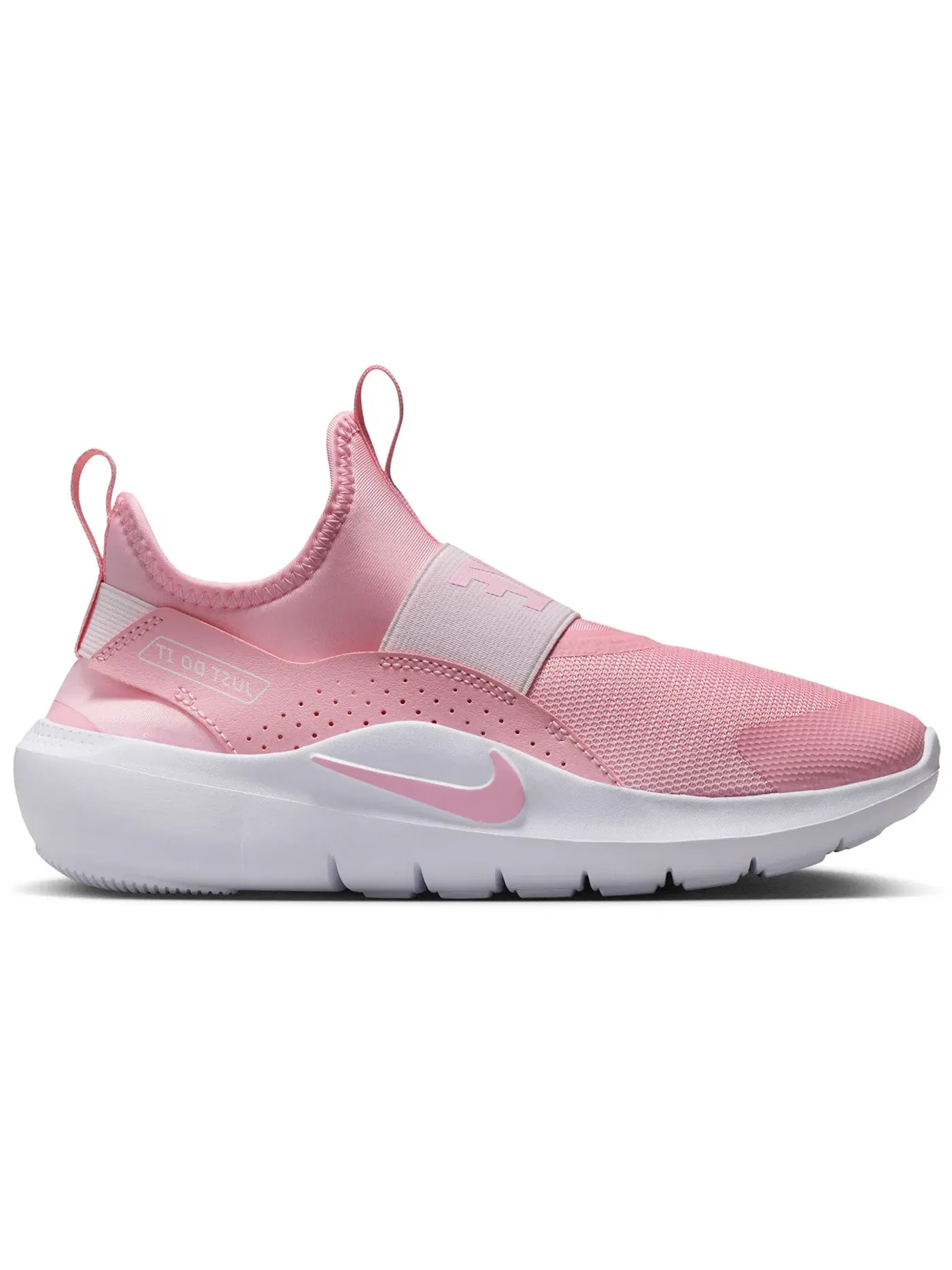 Детские кроссовки Lifestyle с системой шнуровки Nike Flex Runner 4 — изображение 1 из 1, розовый розовый белый
