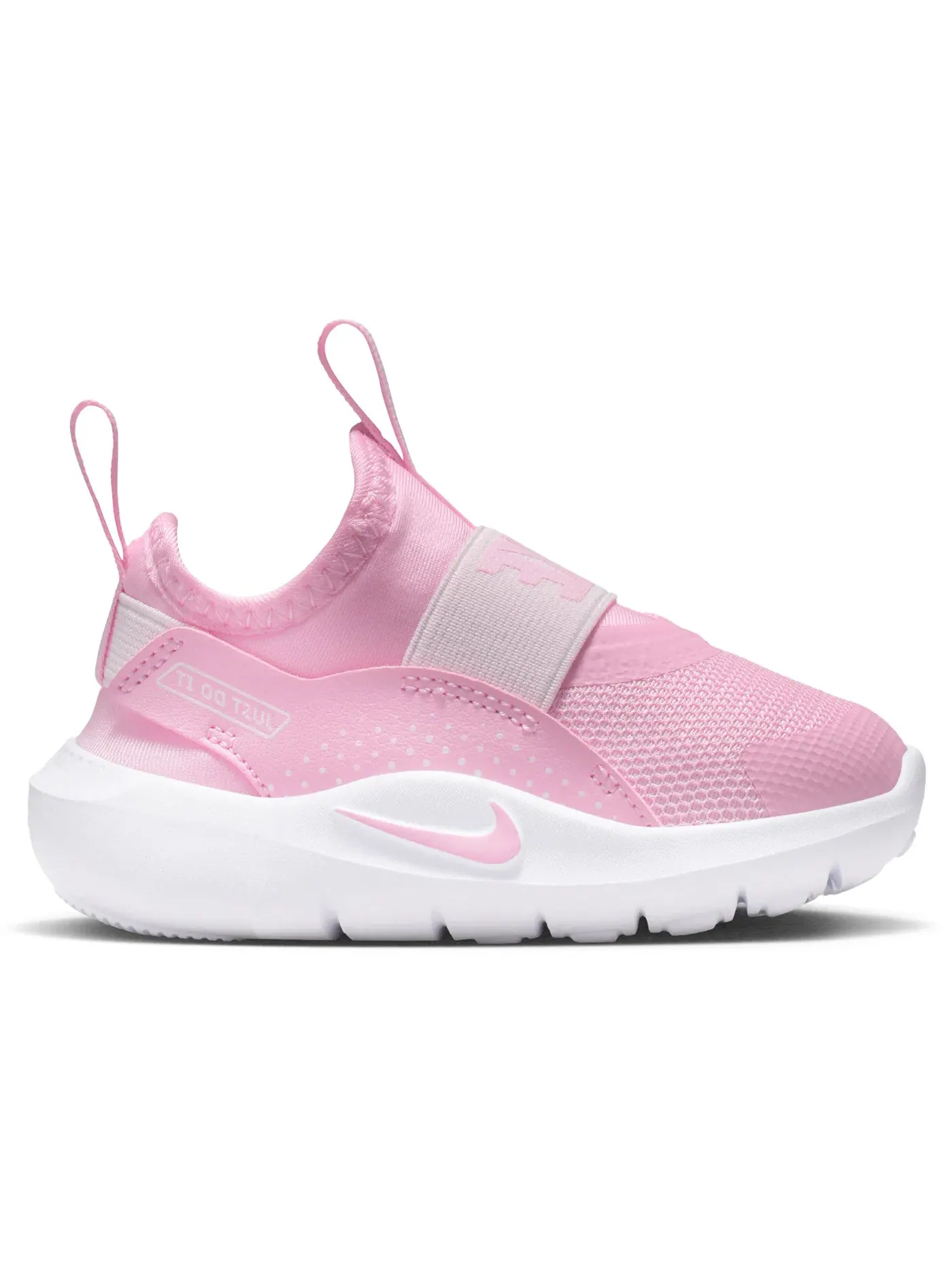 Детские кроссовки для мальчиков и девочек с шнуровкой Nike Flex Runner 4 Nike — изображение 1 из 1, розовый розовый белый