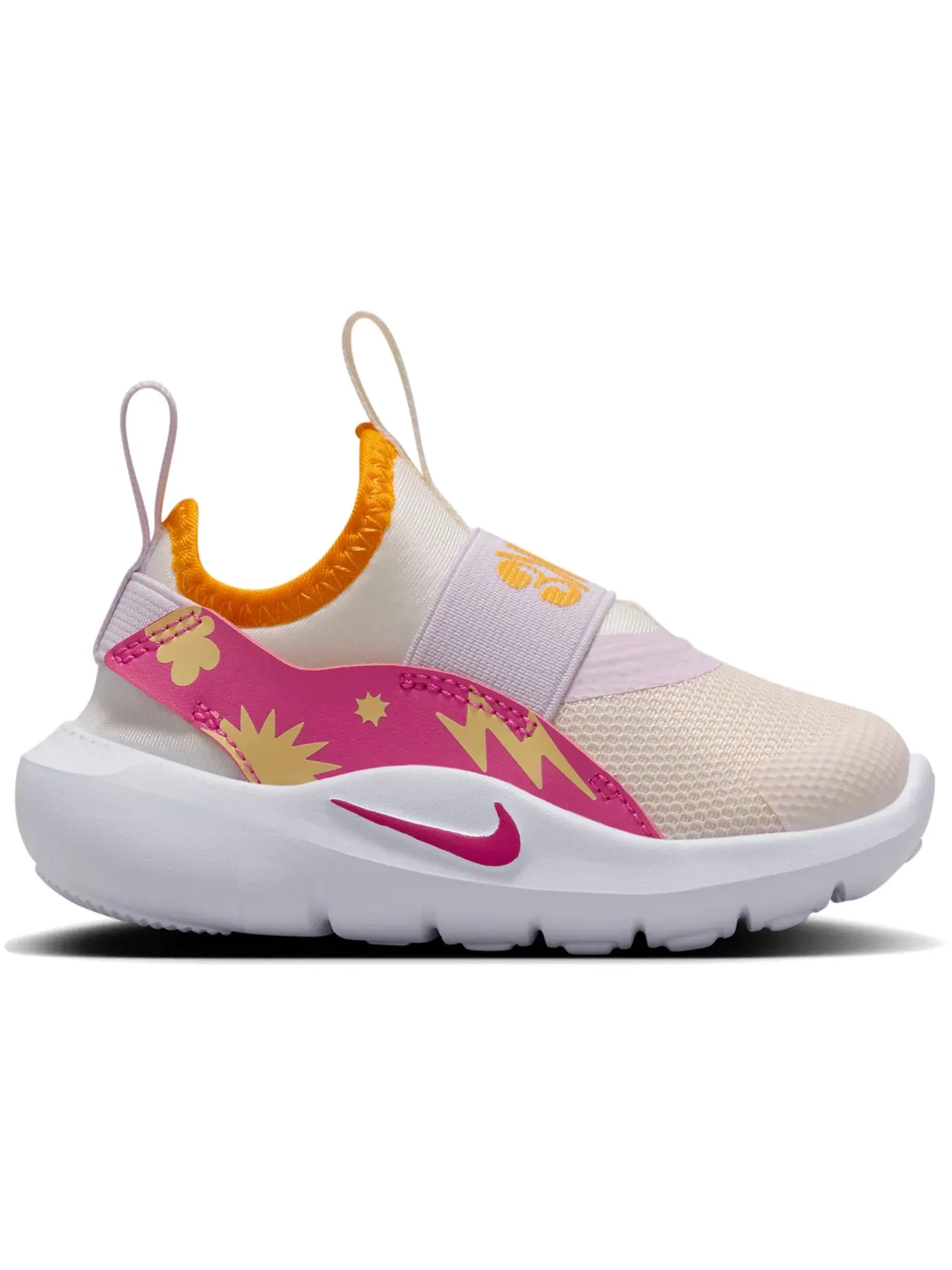 Детские кроссовки Lifestyle с ремешками Nike Flex Runner 4 SE — изображение 1 из 1, розовый