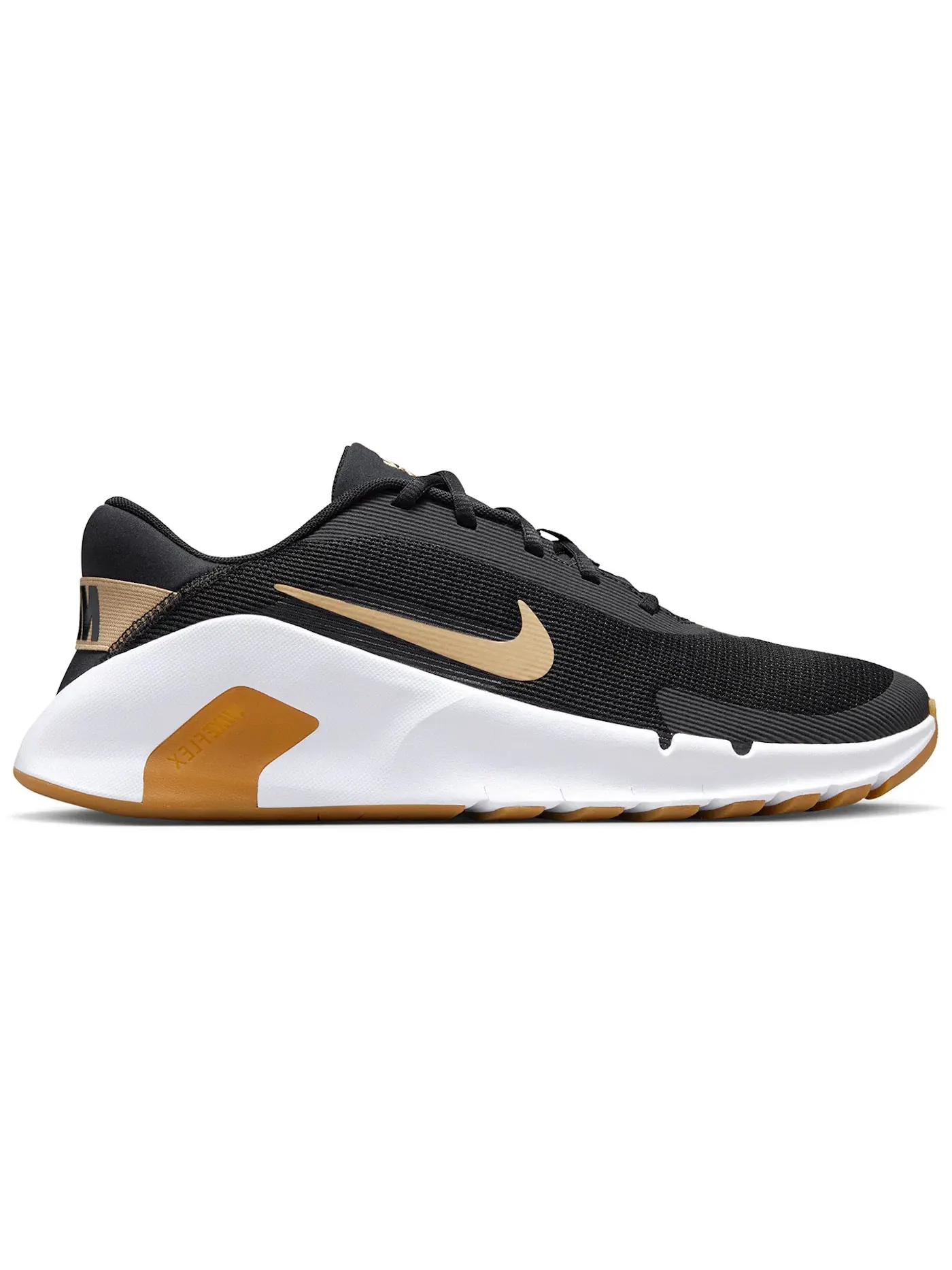 Мужские кроссовки для бега Nike Flex Train — изображение 1 из 1, черный/белый/бежевый