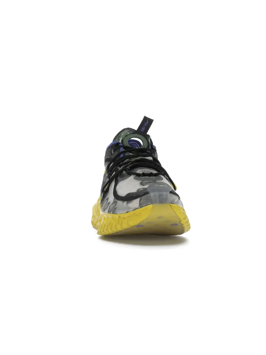 Мужские кроссовки с технологичным дизайном Nike Flow 2020 ISPA Nike — изображение 2 из 4, оливковый фиолетовый