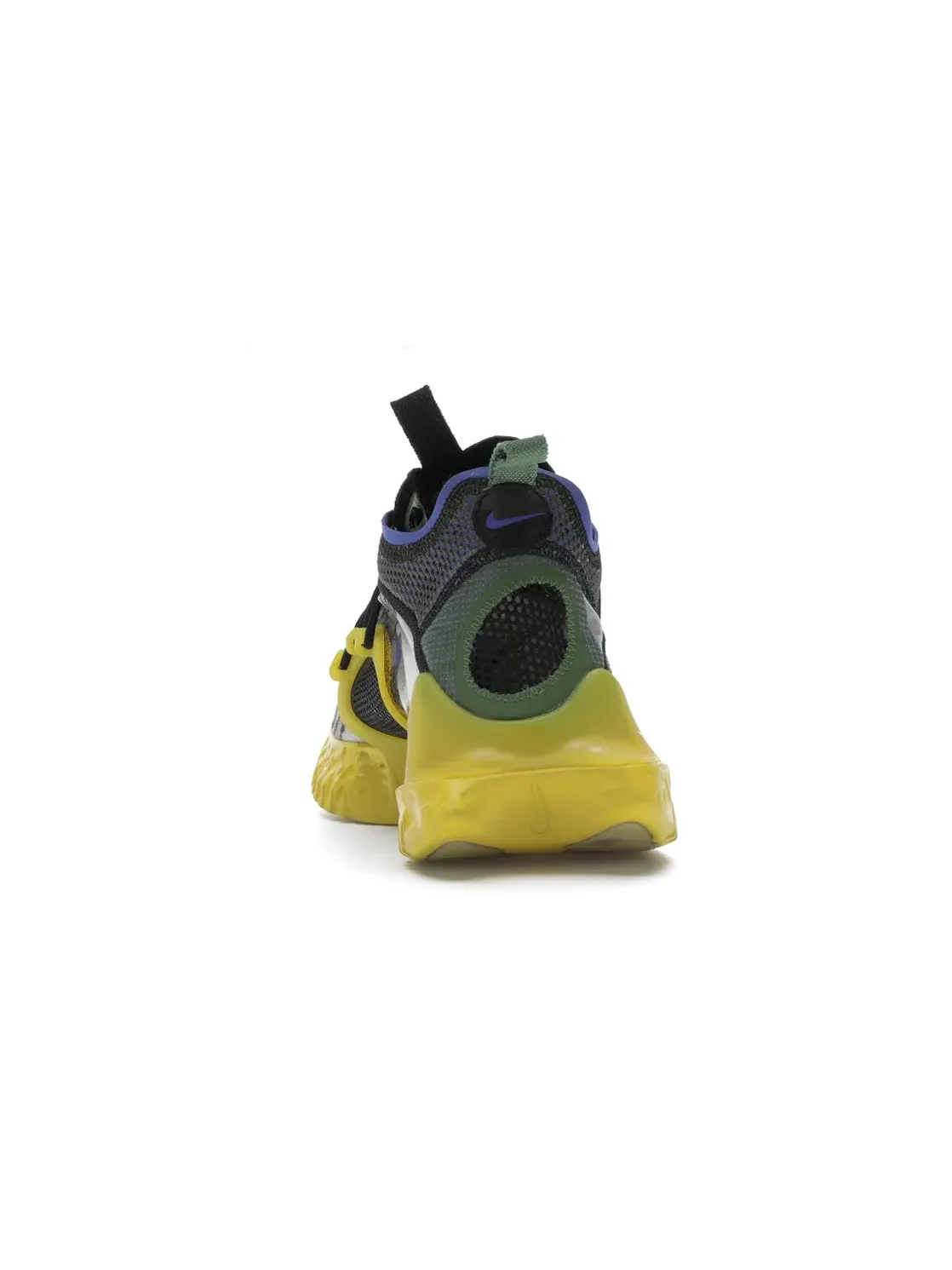 Мужские кроссовки с технологичным дизайном Nike Flow 2020 ISPA Nike — изображение 4 из 4, оливковый фиолетовый
