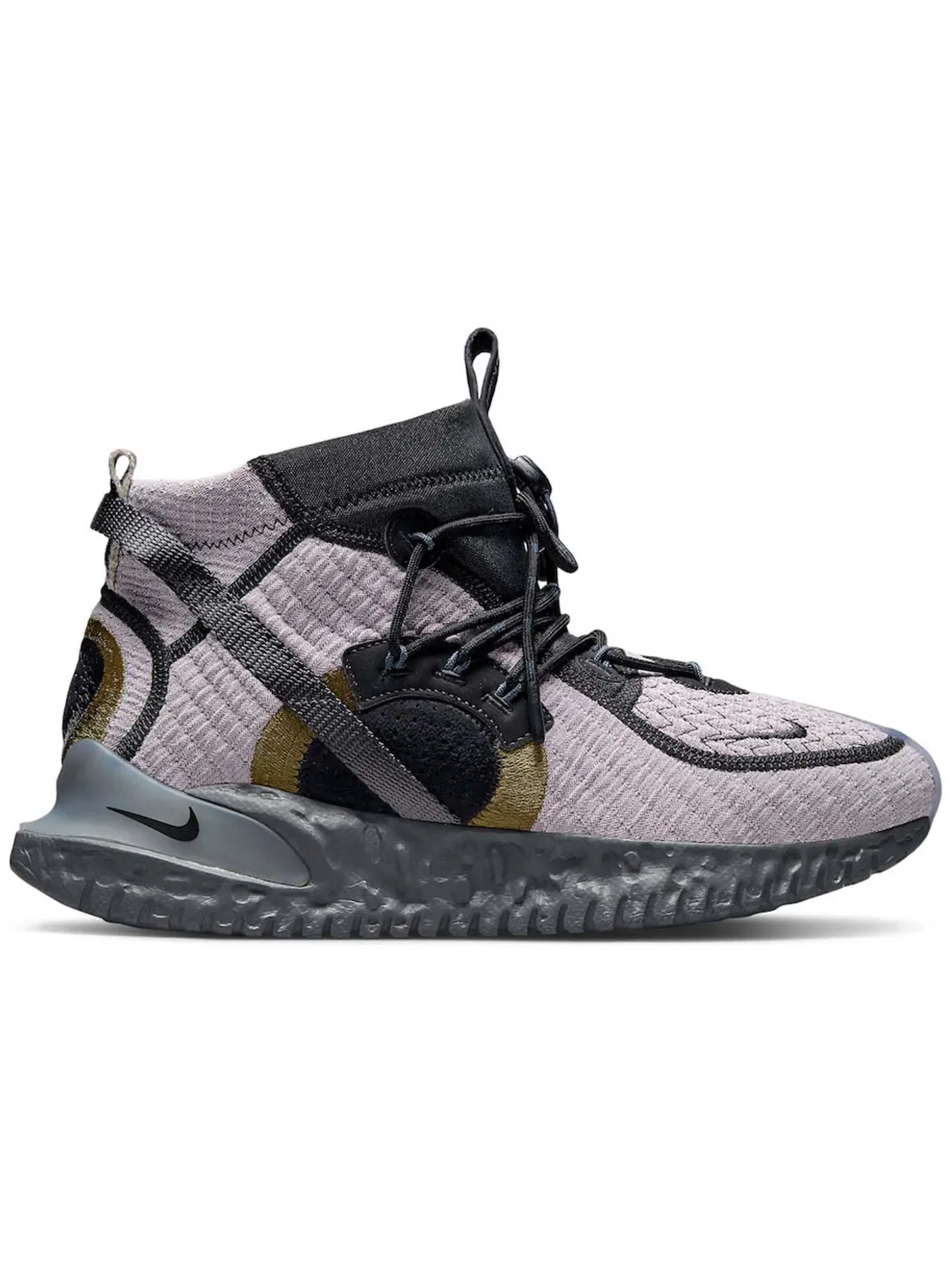 Мужские кроссовки Lifestyle Nike Flow 2020 ISPA SE — изображение 1 из 1, фиолетовый/черный/серый