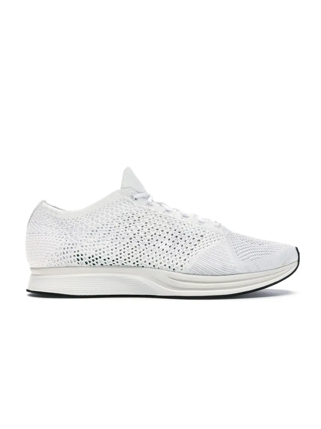 Мужские кроссовки с низким вырезом Nike Flyknit Racer — изображение 1 из 4, белый