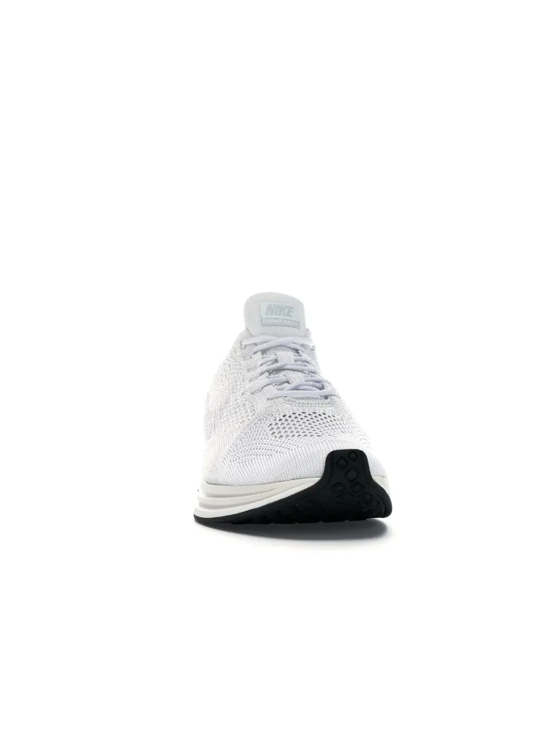 Мужские кроссовки с низким вырезом Nike Flyknit Racer — изображение 2 из 4, белый