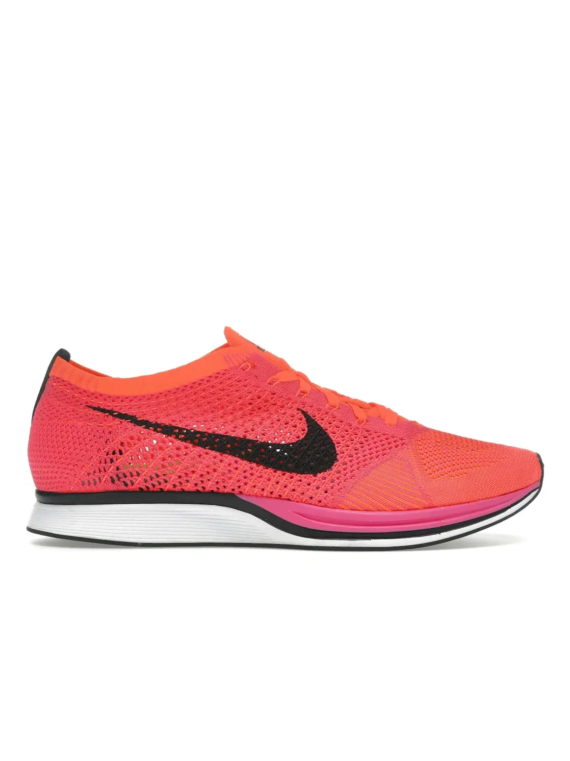 Мужские кроссовки Lifestyle Nike Flyknit Racer — изображение 1 из 4, розовый/черный