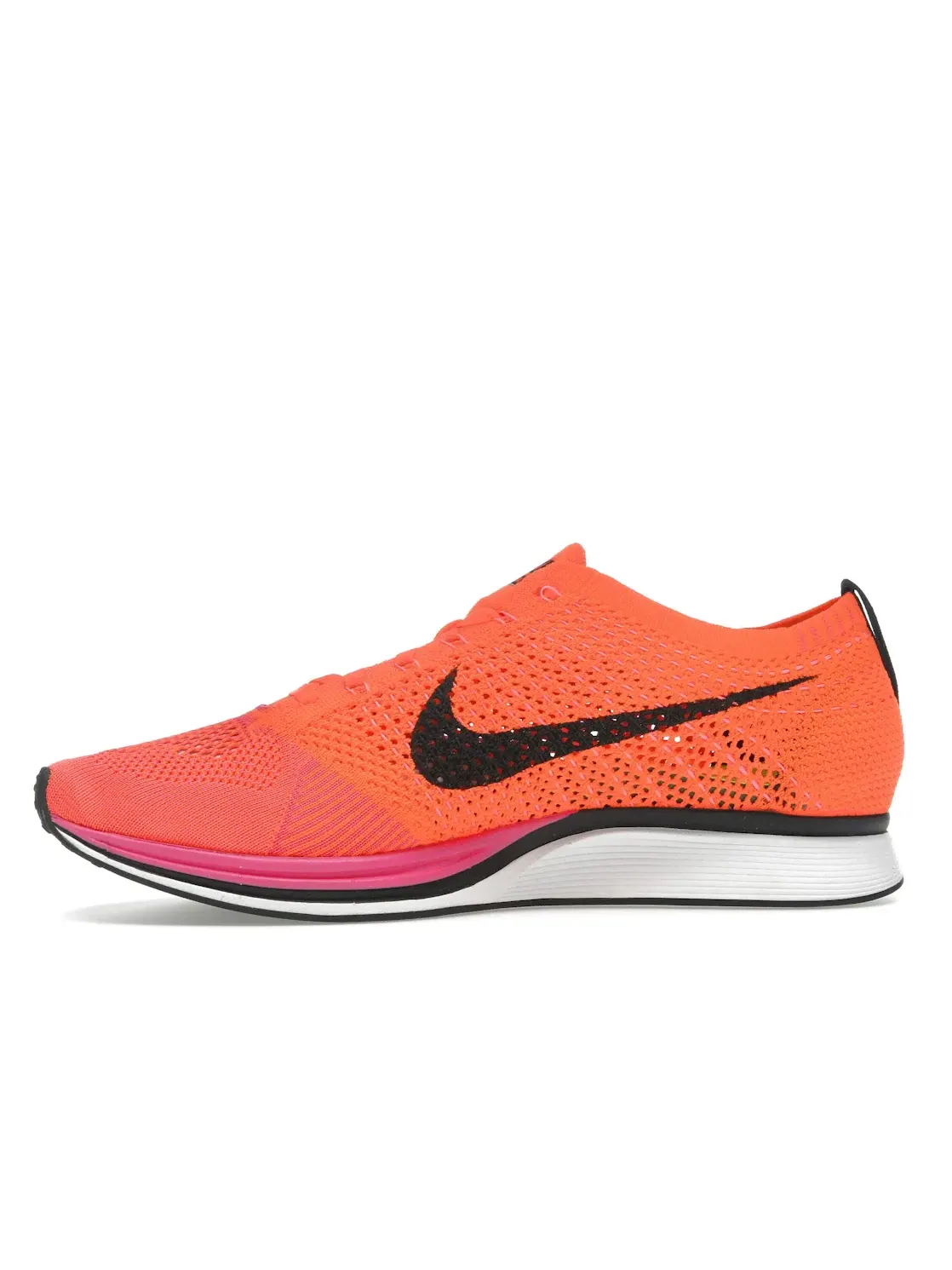 Мужские кроссовки Lifestyle Nike Flyknit Racer — изображение 3 из 4, розовый/черный