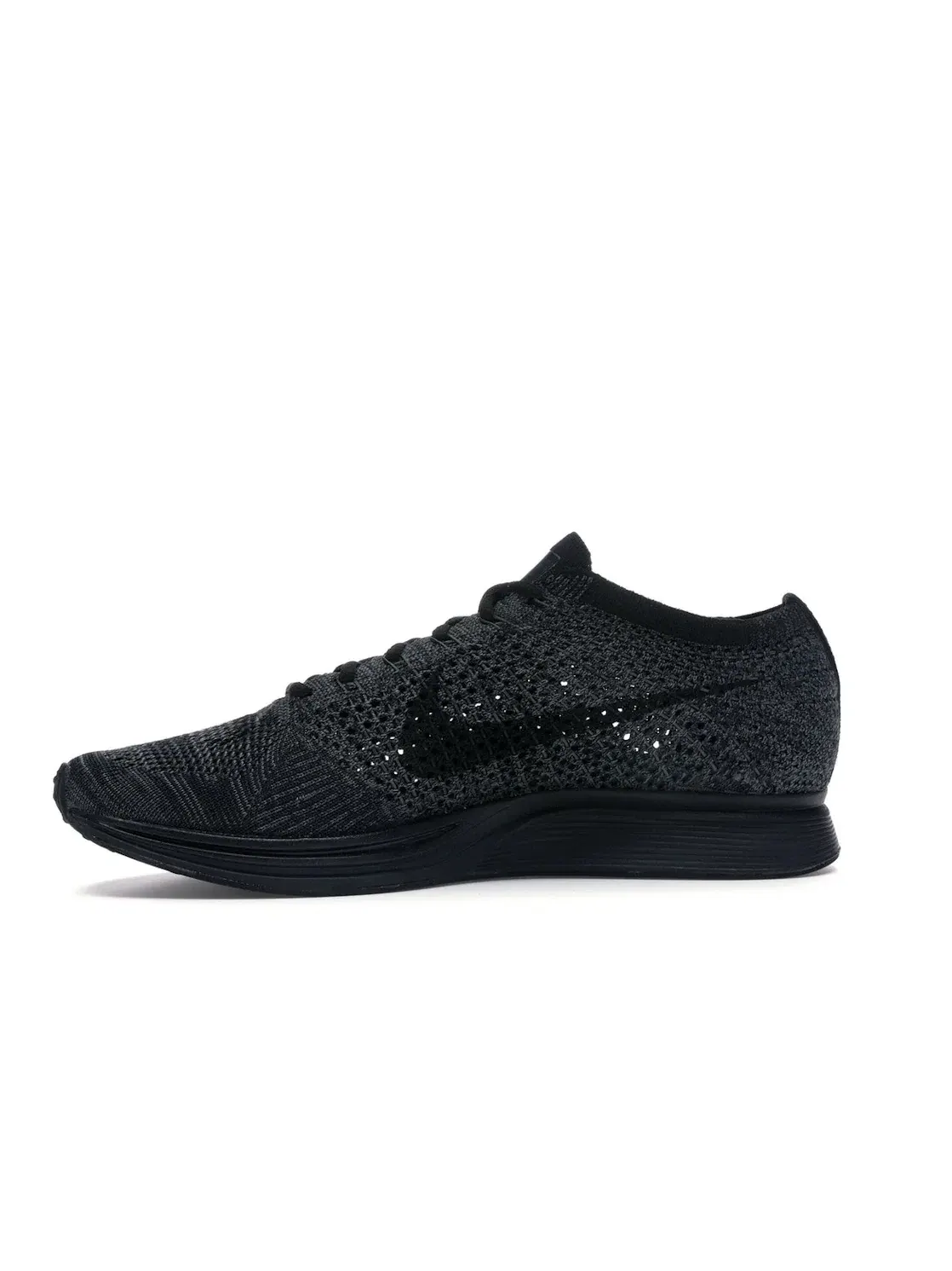 Мужские кроссовки с технологией Flyknit Nike Flyknit Racer — изображение 3 из 4, черный/черный